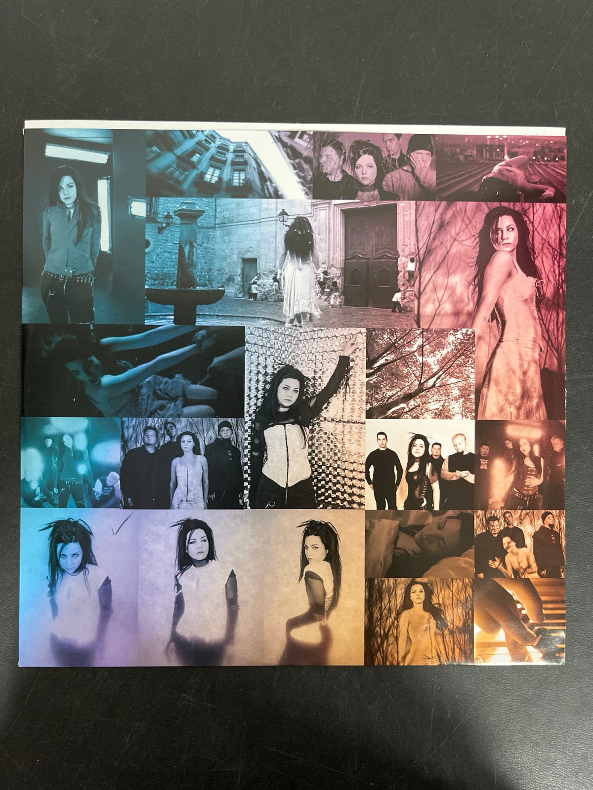 SLEEVE_2B - Evanescence - Fallen 20th Anniv Ed. Blue Smoke Vinyl USED NOT TESTED
