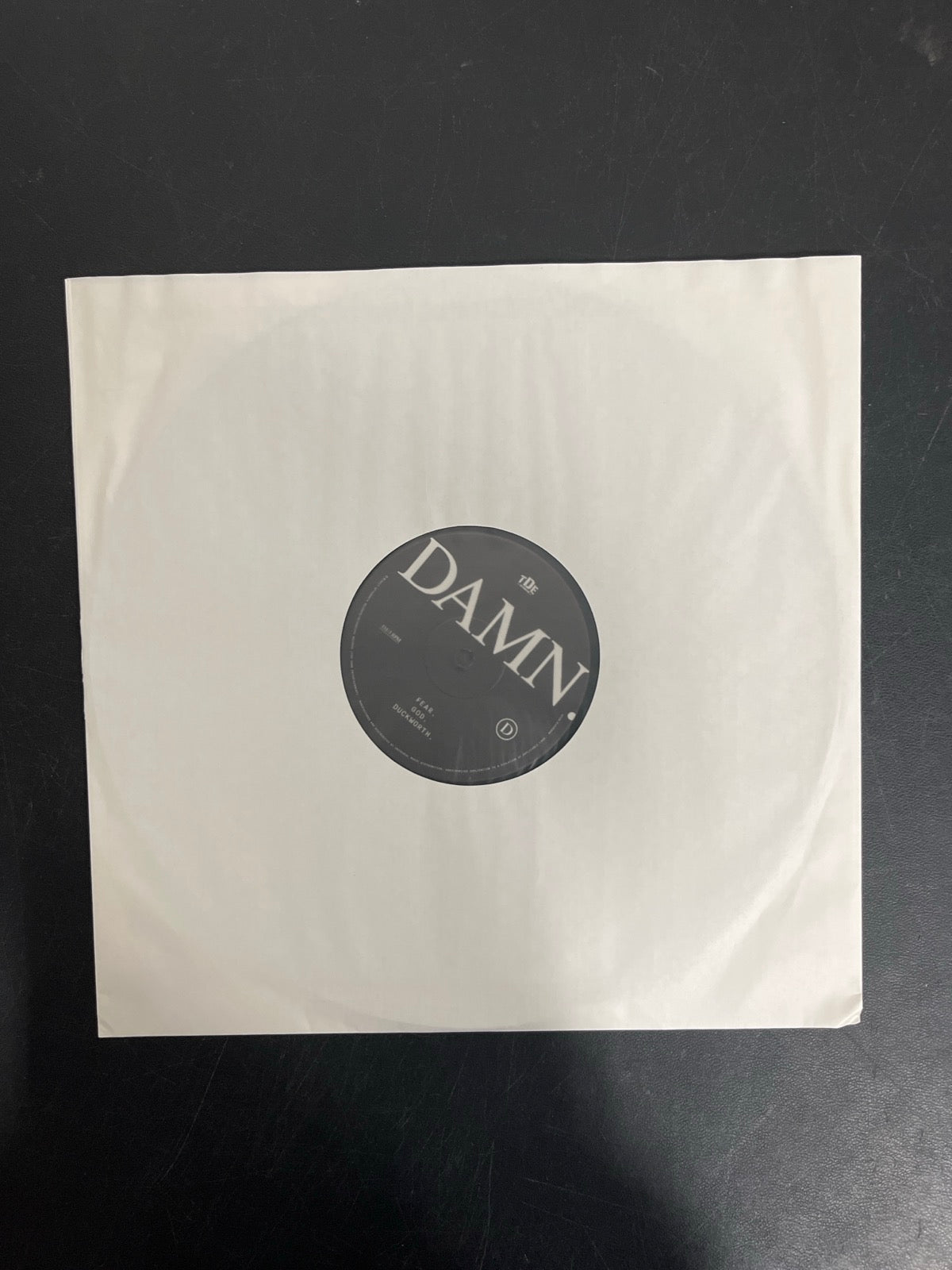 SLEEVE_2B - Kendrick Lamar - DAMN. LE 180gm Green Vinyl USED NOT TESTED