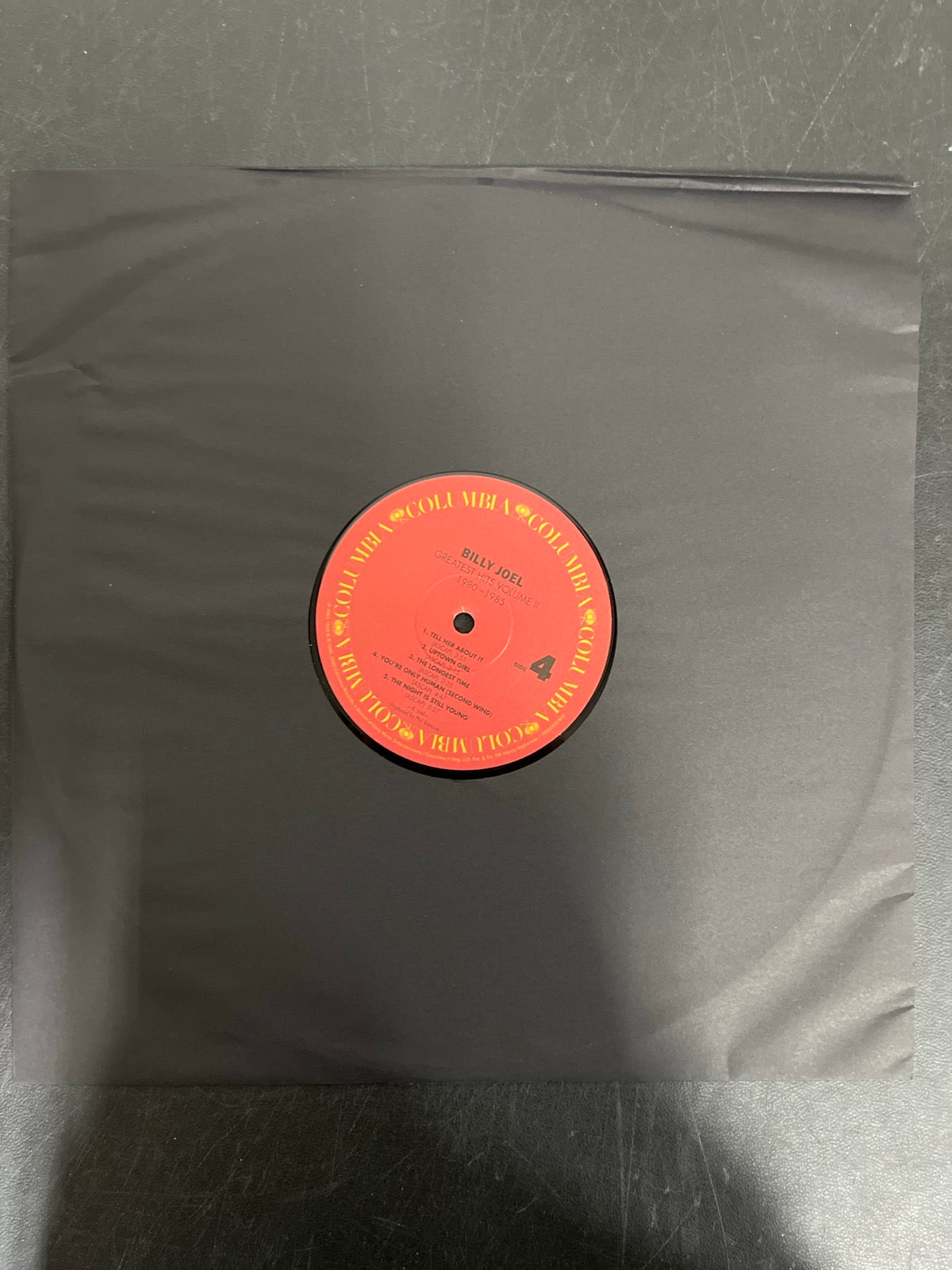 SLEEVE_2B - Billy Joel - Greatest Hits, Volume I & II Black Vinyl USED NOT TESTED