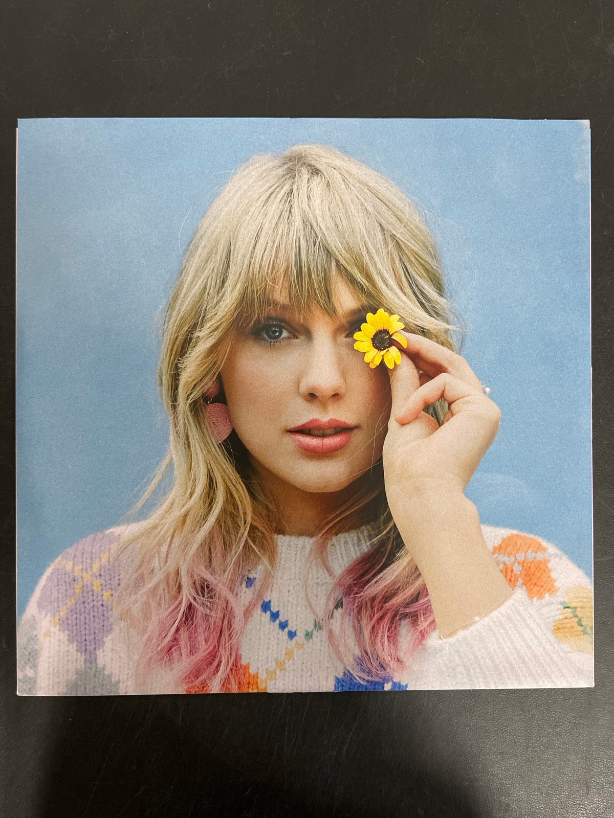 SLEEVE_2B - Taylor Swift - Lover Pink/Blue Vinyl ReIssue USED NOT TESTED