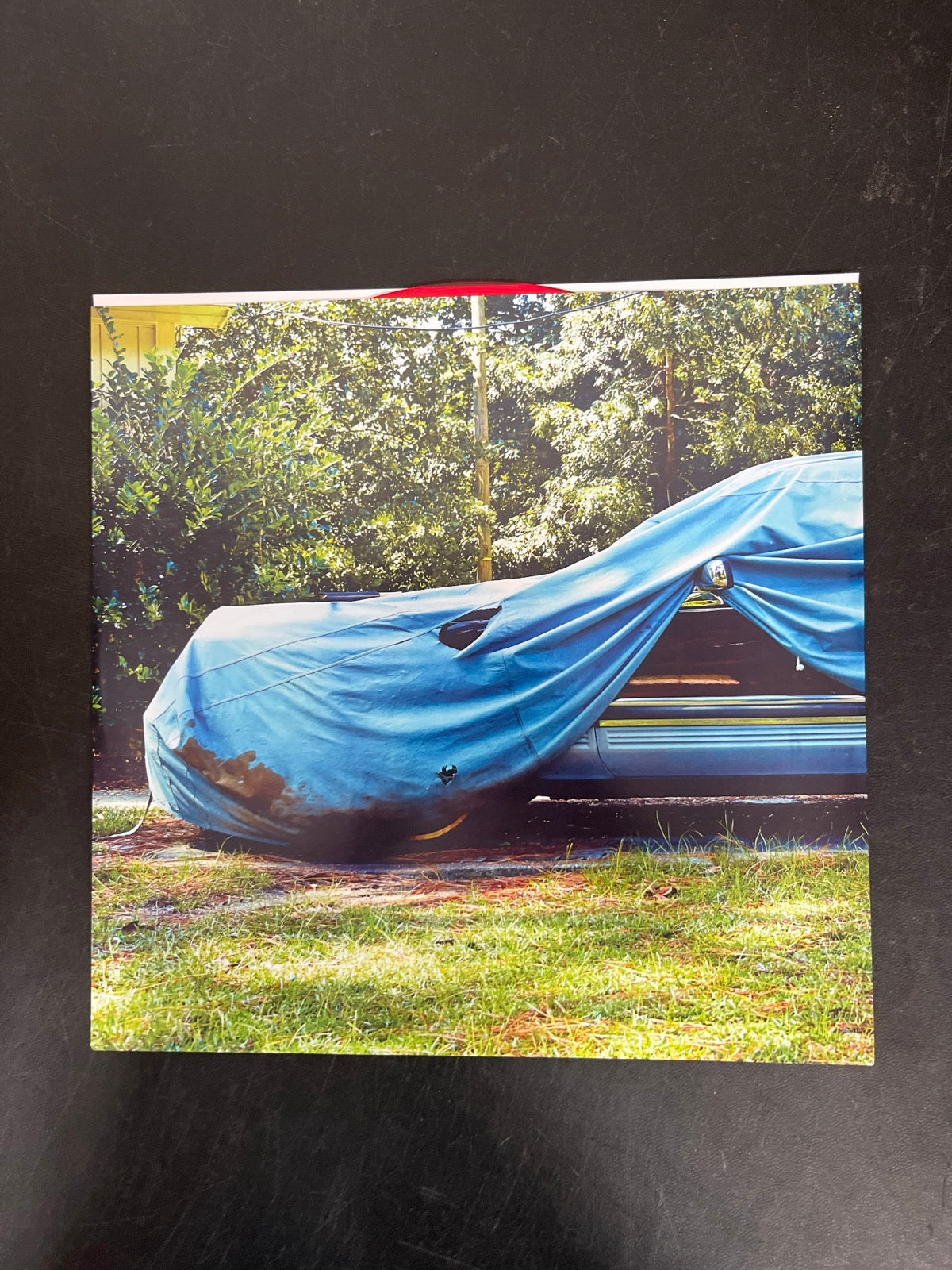 SLEEVE_2B - J. Cole - 2014 Forest Hills Drive Anniversary Ed. Red Vinyl USED NOT TESTED