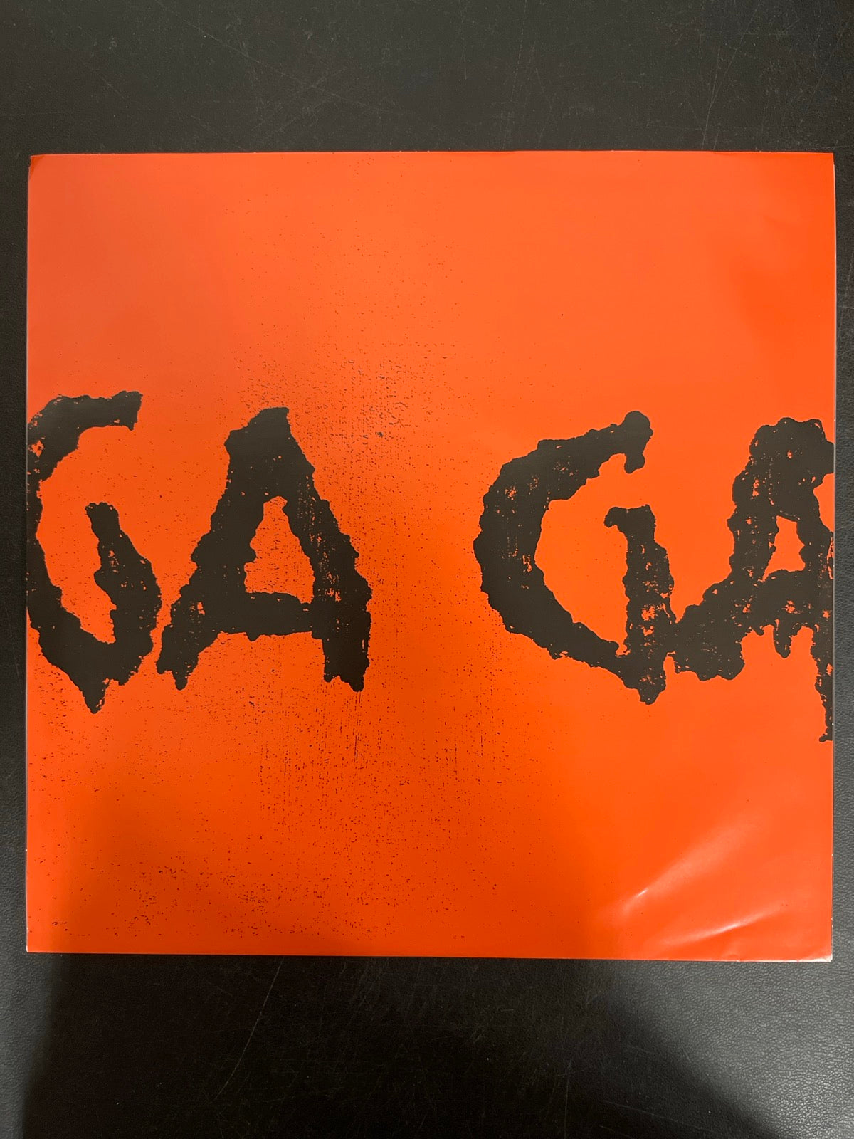 SLEEVE_2B - Lady Gaga - MAYHEM LE Yellow Etched Vinyl USED NOT TESTED