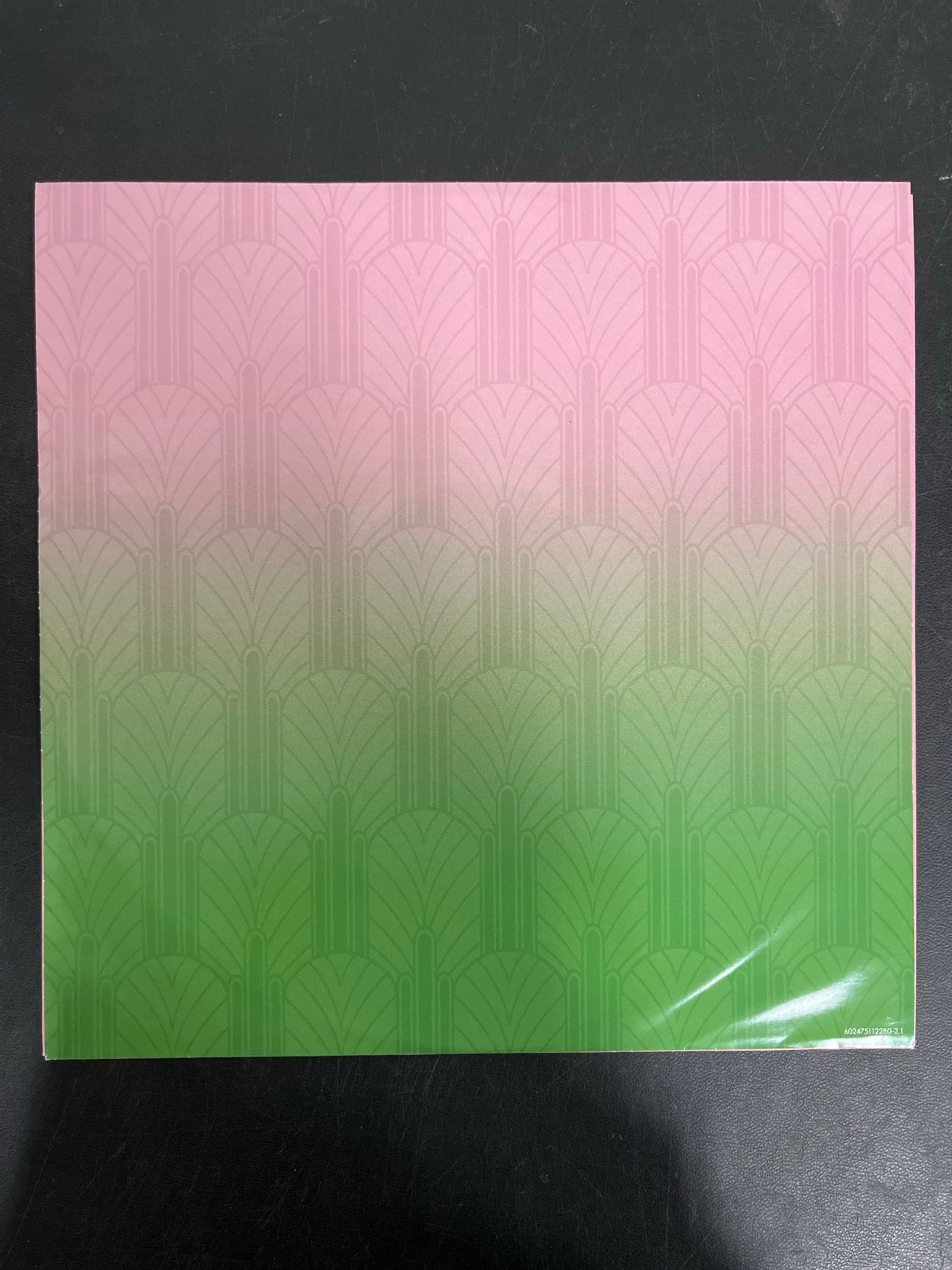 SLEEVE_2B - Wicked OST LE Etched Green and Pink Splatter Vinyl USED NOT TESTED