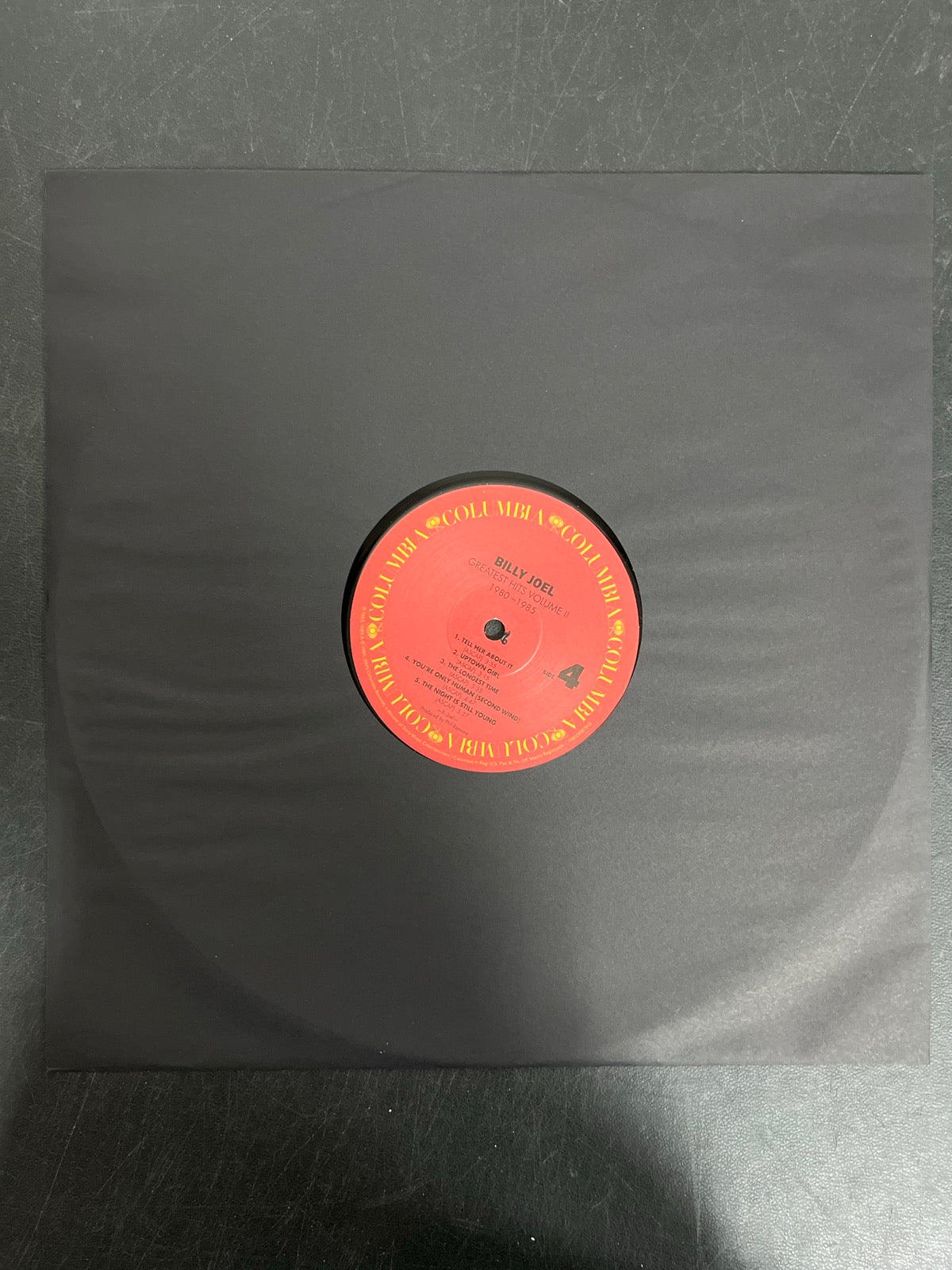 SLEEVE_2B - Billy Joel - Greatest Hits, Volume I & II Black Vinyl USED NOT TESTED