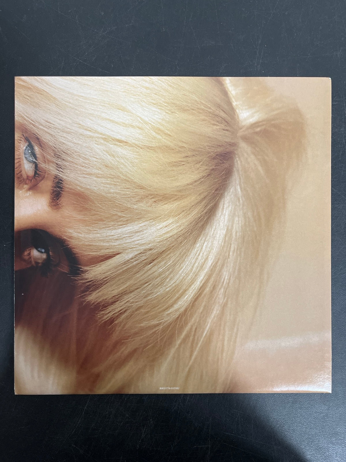 SLEEVE_2B - Billie Eilish - Happier Than Ever LE Light Blue Etched Vinyl USED NOT TESTED