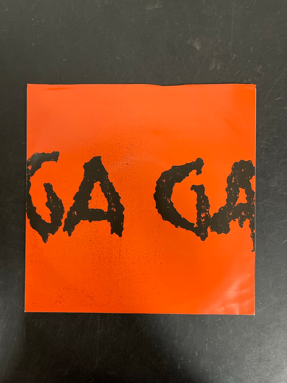 SLEEVE_2B - Lady Gaga - MAYHEM LE Yellow Etched Vinyl USED NOT TESTED