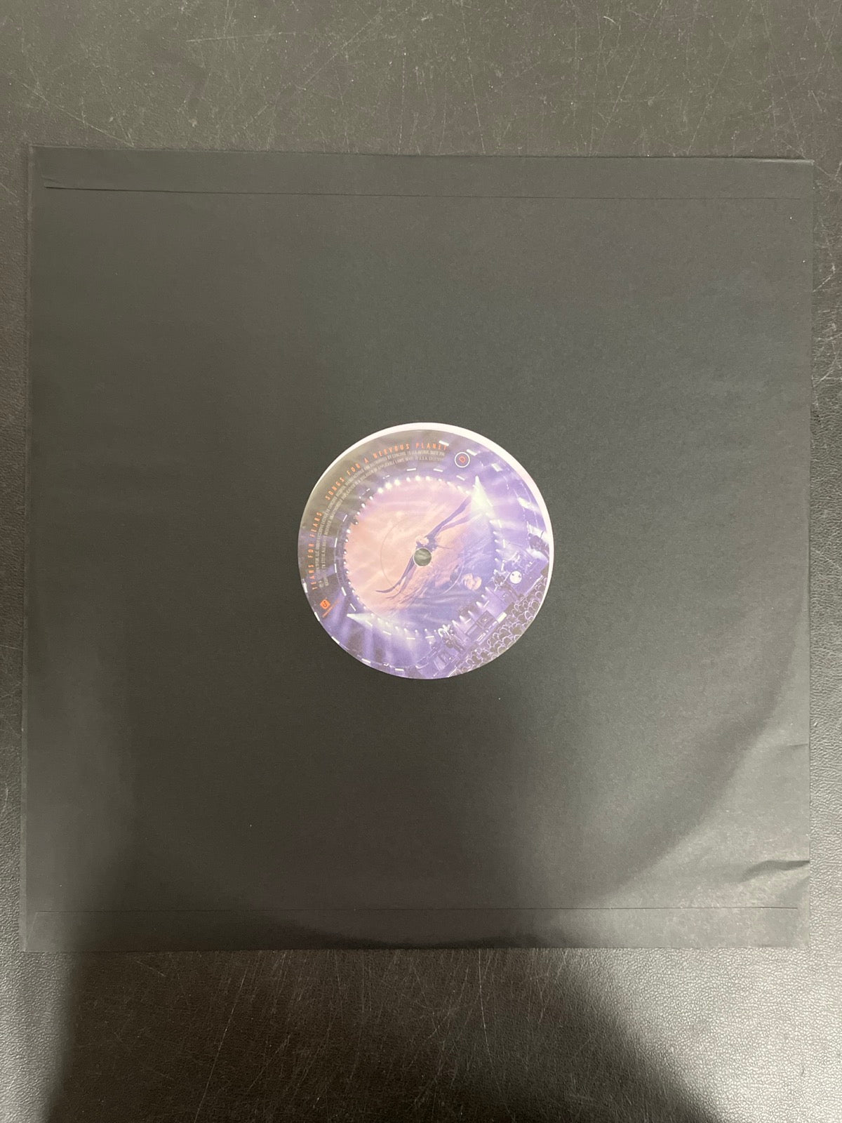 SLEEVE_2B - Tears For Fears - Songs For A Nerv ... LE Watermelon Cream Vinyl USED NOT TESTED