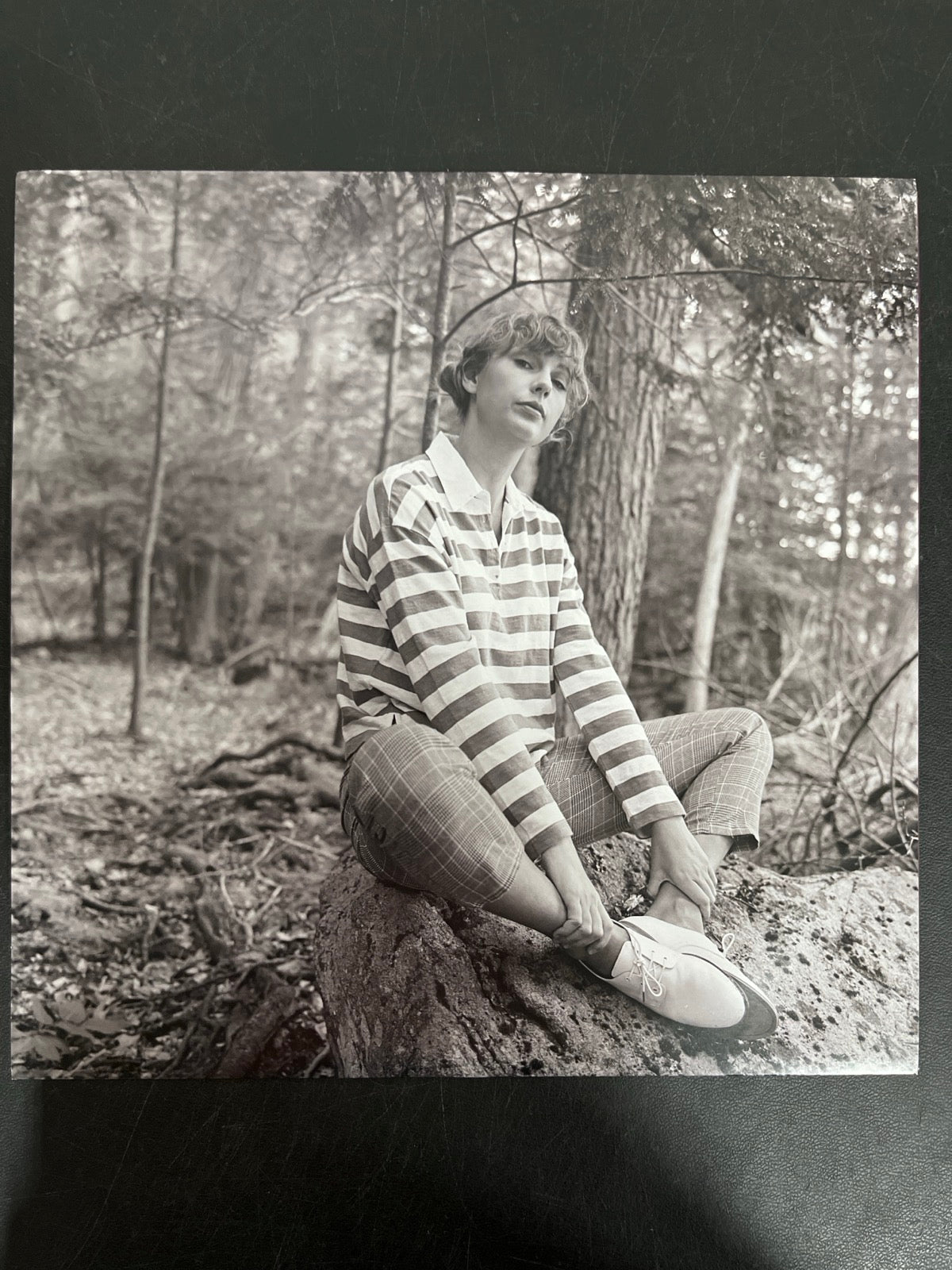 SLEEVE_2B - Taylor Swift - Folklore LE Red Etched Vinyl USED NOT TESTED
