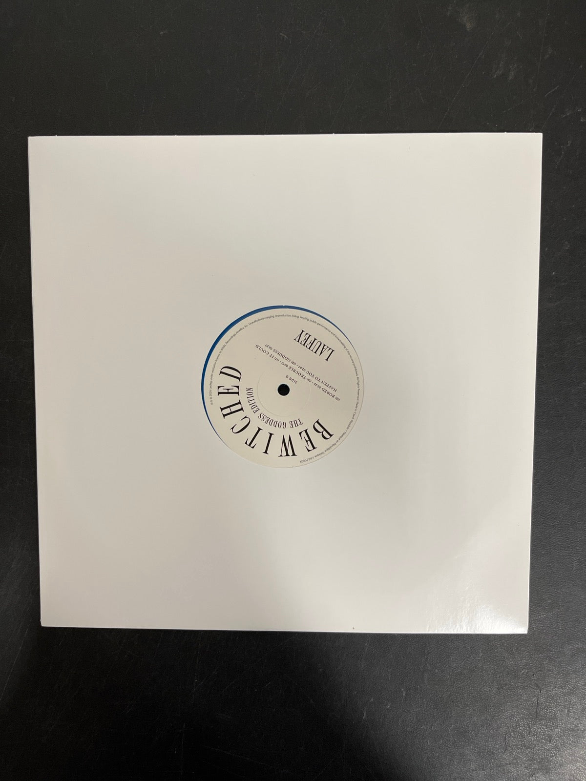 SLEEVE_2B - Laufey - Bewitched: The Goddess Edition LE Blue Vinyl USED NOT TESTED