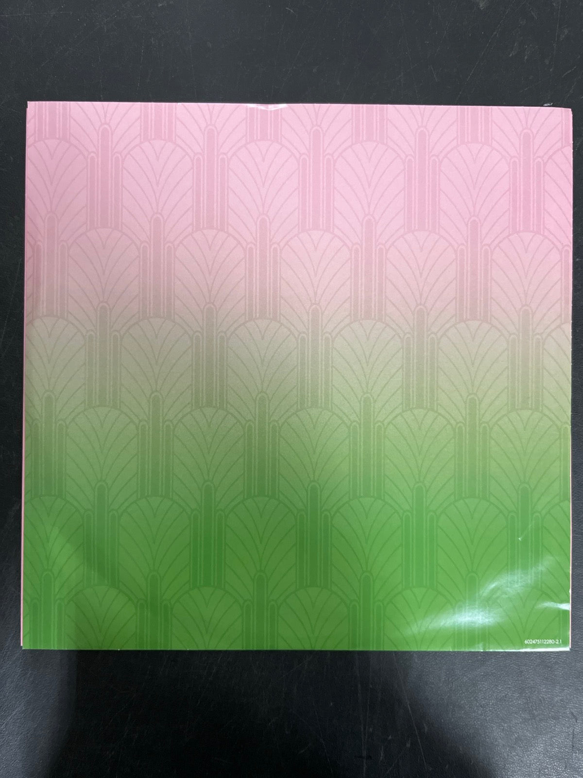 SLEEVE_2B - Wicked OST LE Etched Green and Pink Splatter Vinyl USED NOT TESTED