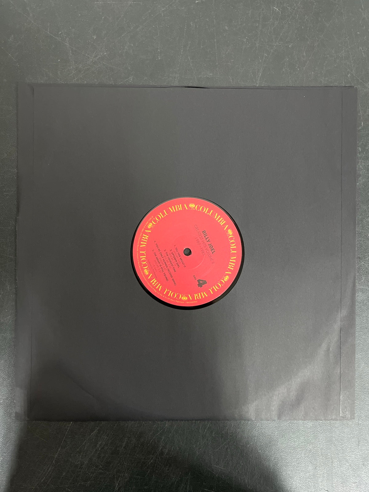 SLEEVE_2B - Billy Joel - Greatest Hits, Volume I & II Black Vinyl USED NOT TESTED