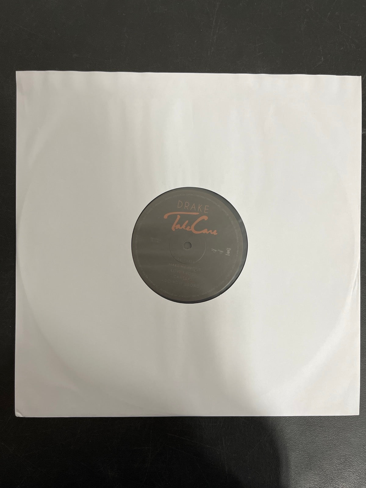 SLEEVE_2F - Drake - Take Care Reissue Vinyl USED NOT TESTED