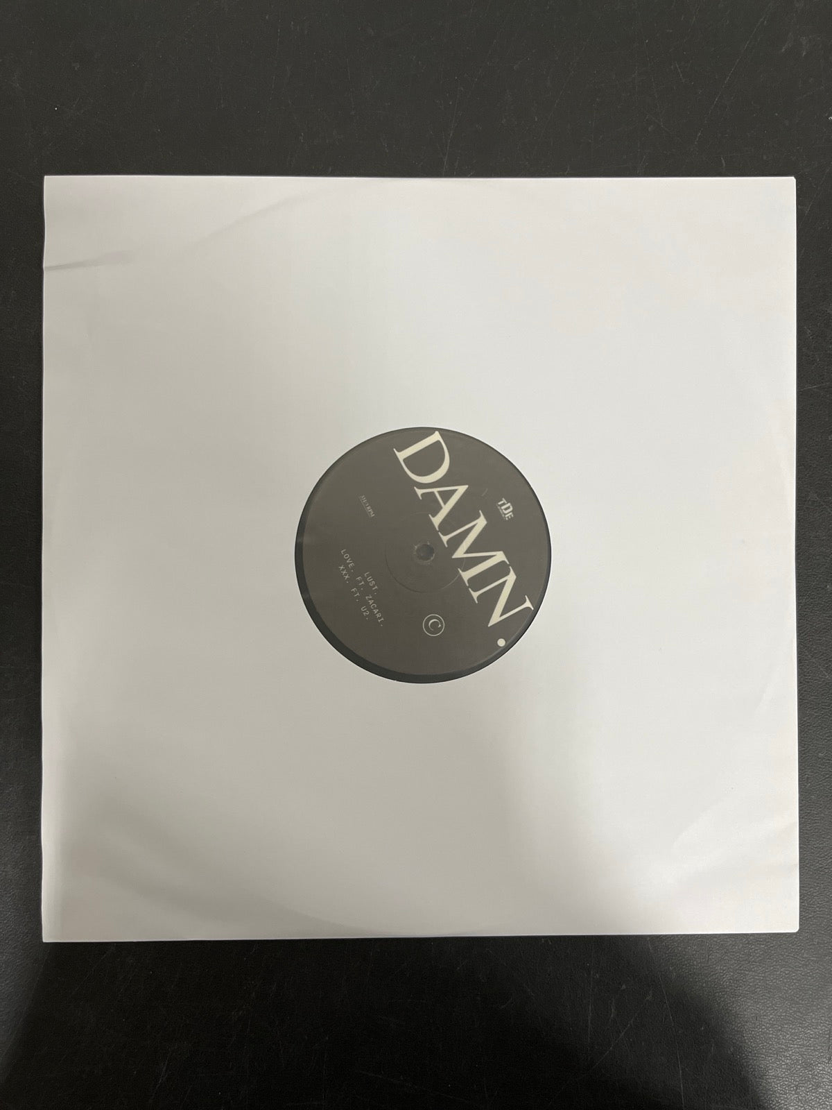 SLEEVE_2F - Kendrick Lamar - DAMN. LE 180gm Green Vinyl USED NOT TESTED