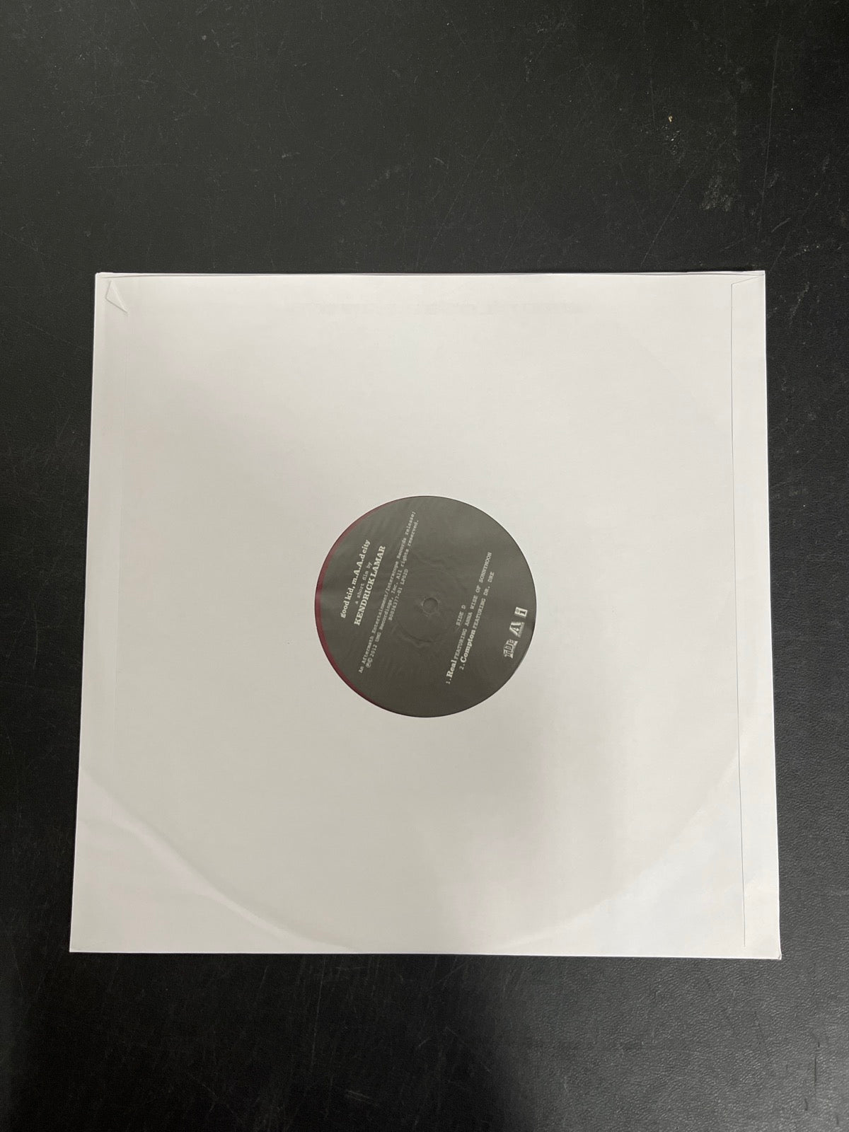 SLEEVE_2F - Kendrick Lamar - good kid, m.A.A.d city LE Red Vinyl USED NOT TESTED