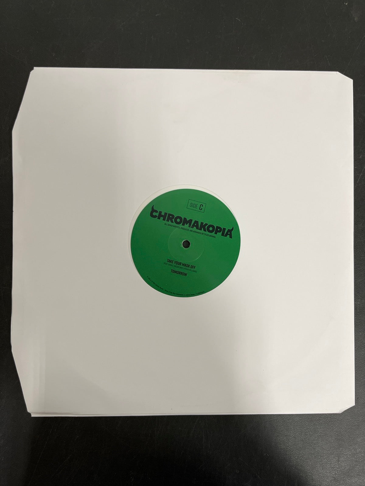 SLEEVE_2F - Tyler, the Creator - Chromakopia 180gm Deluxe Opaque White Vinyl USED NOT TESTED