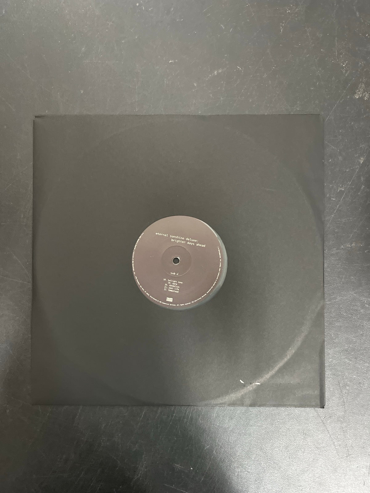 SLEEVE_2F - Ariana Grande - Eternal Sunshine ... Clear Vinyl USED NOT TESTED