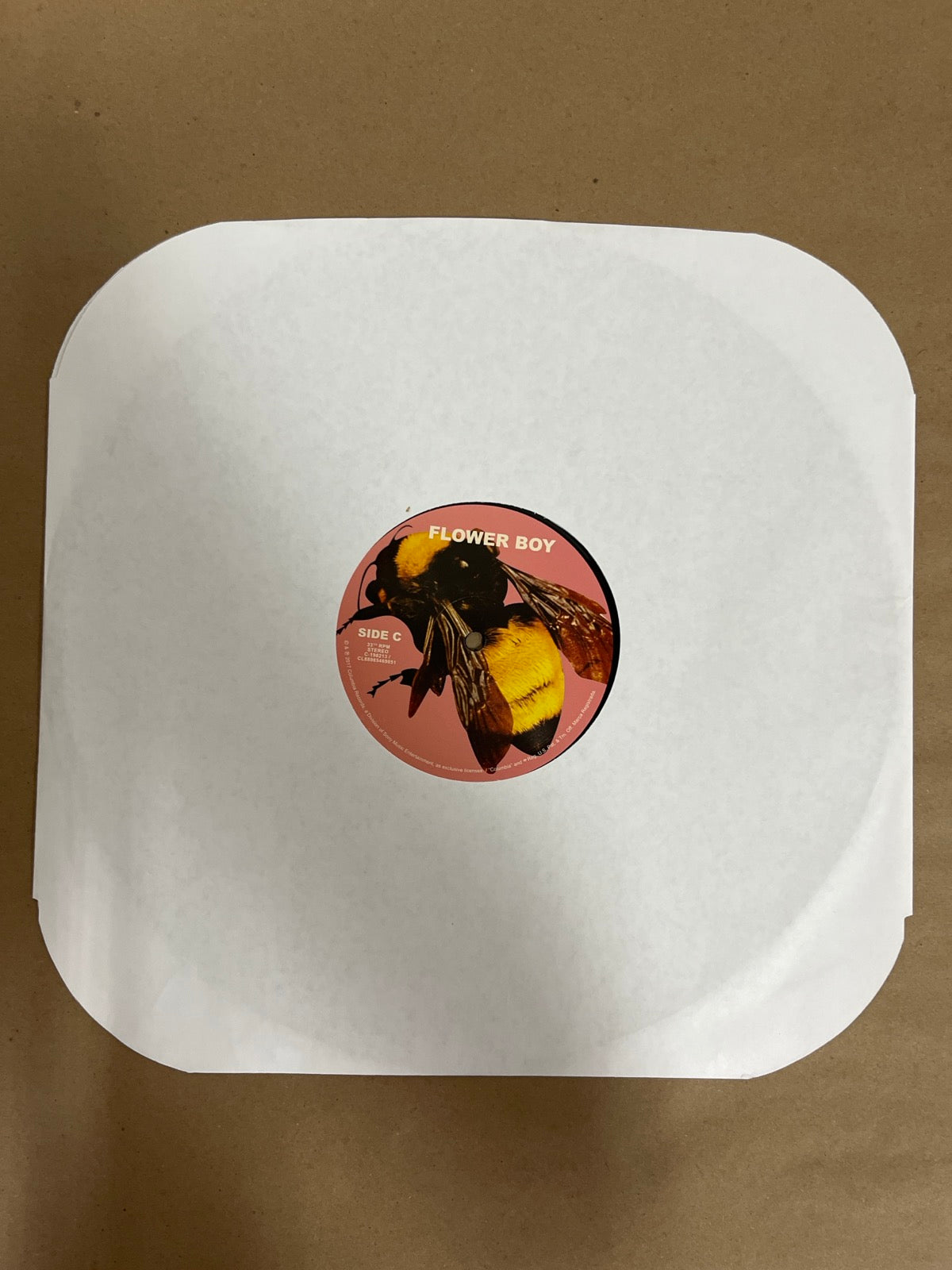 SLEEVE_2F - Tyler, the Creator - Flower Boy LE Vinyl USED NOT TESTED