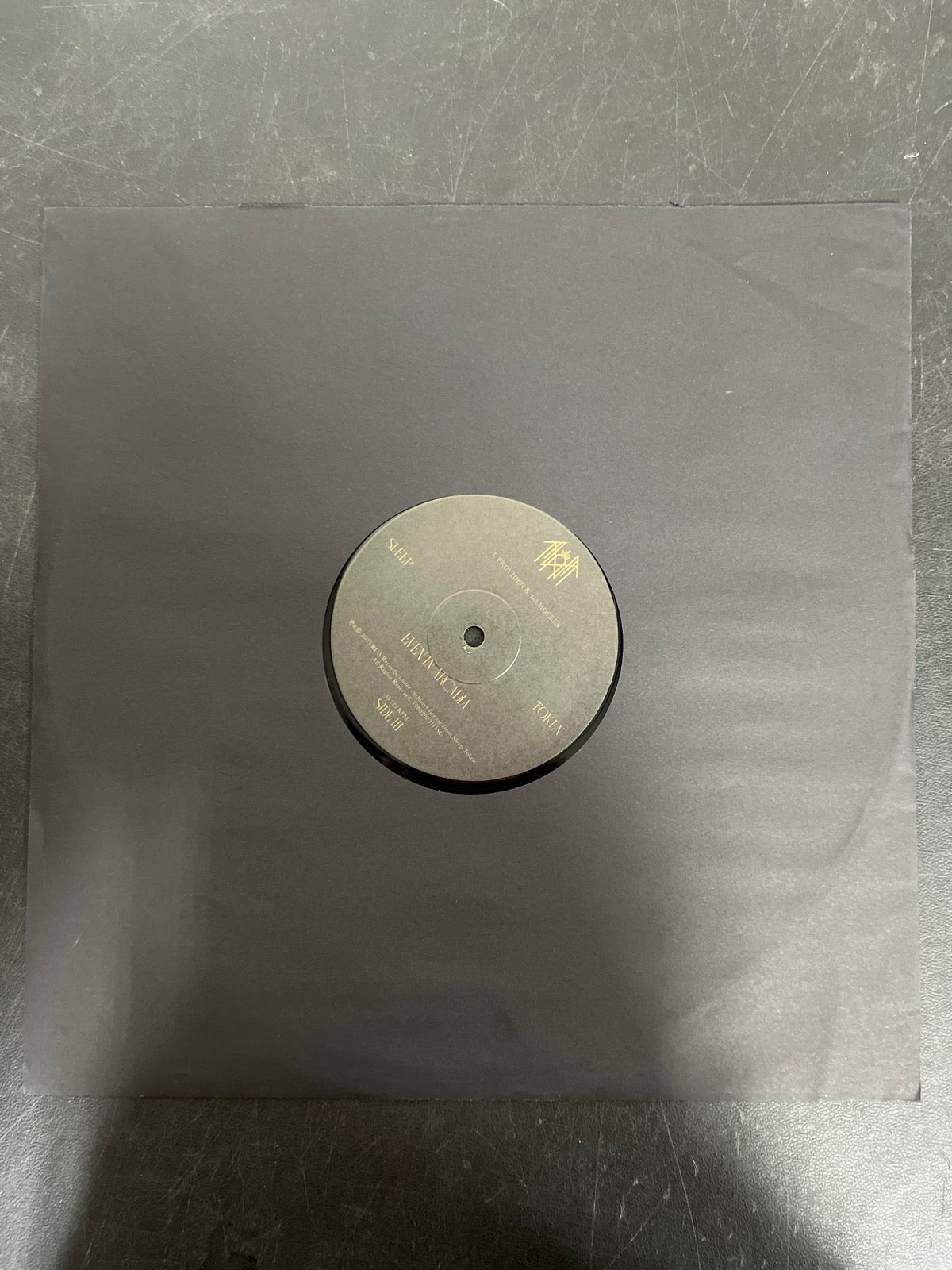 SLEEVE_2F - Sleep Token - Even In Arcadia Black Vinyl USED NOT TESTED