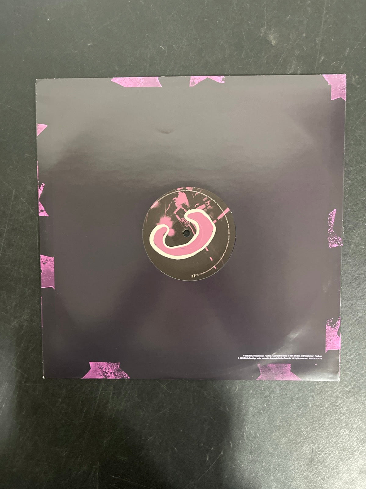 SLEEVE_2F - Olivia Rodrigo - Live From ... LE Teal / Blue Vinyl USED NOT TESTED