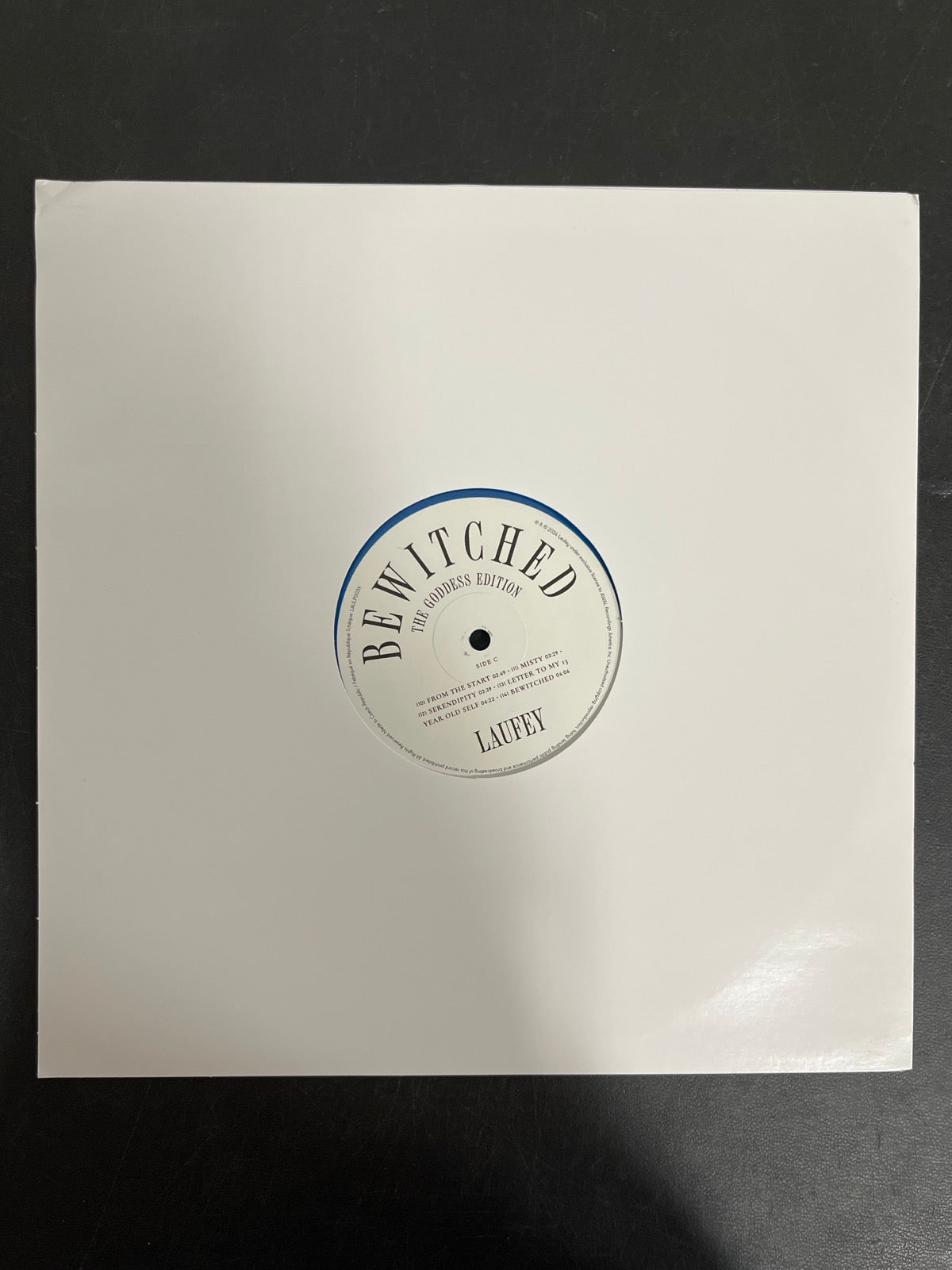 SLEEVE_2F - Laufey - Bewitched: The Goddess Edition LE Blue Vinyl USED NOT TESTED