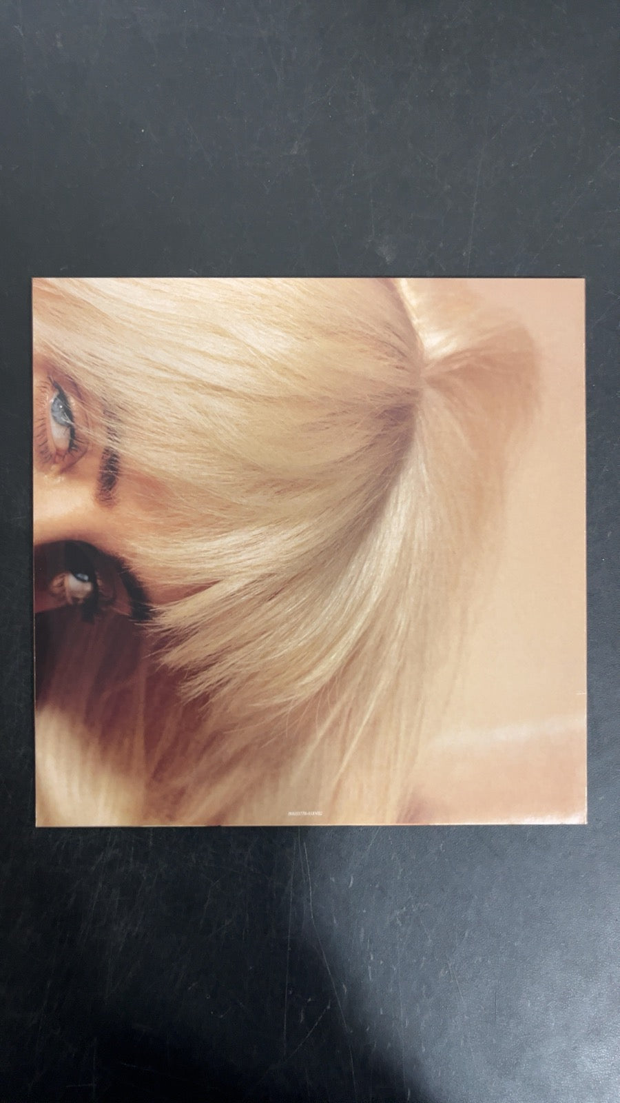 SLEEVE_2F - Billie Eilish - Happier Than Ever LE Light Blue Etched Vinyl USED NOT TESTED