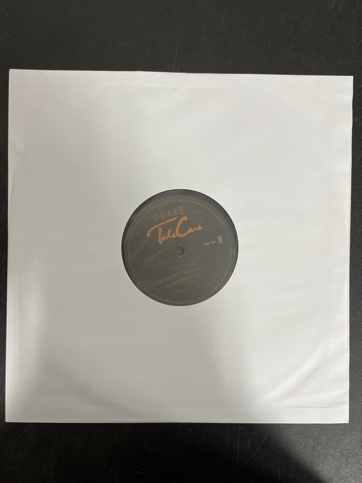 SLEEVE_2F - Drake - Take Care Reissue Vinyl USED NOT TESTED