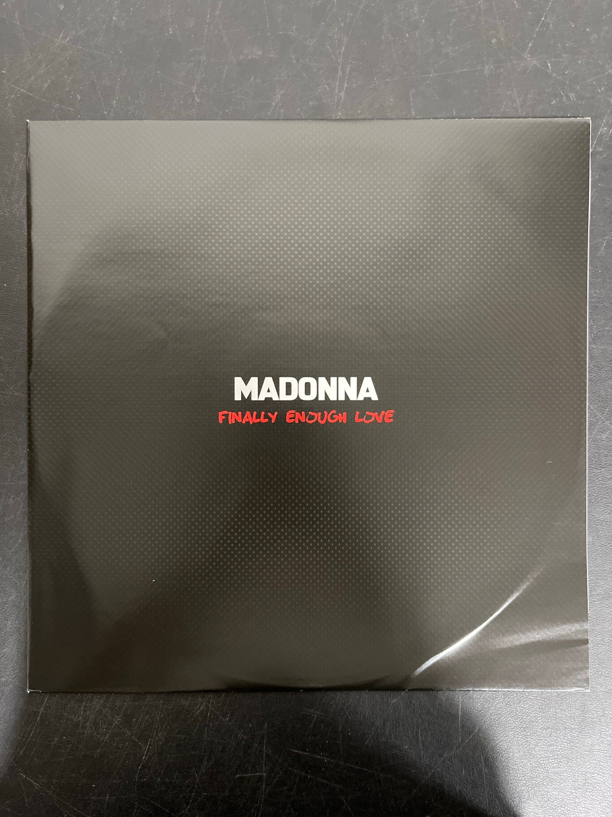 SLEEVE_2F - Madonna - Finally Enough Love Black Vinyl USED NOT TESTED