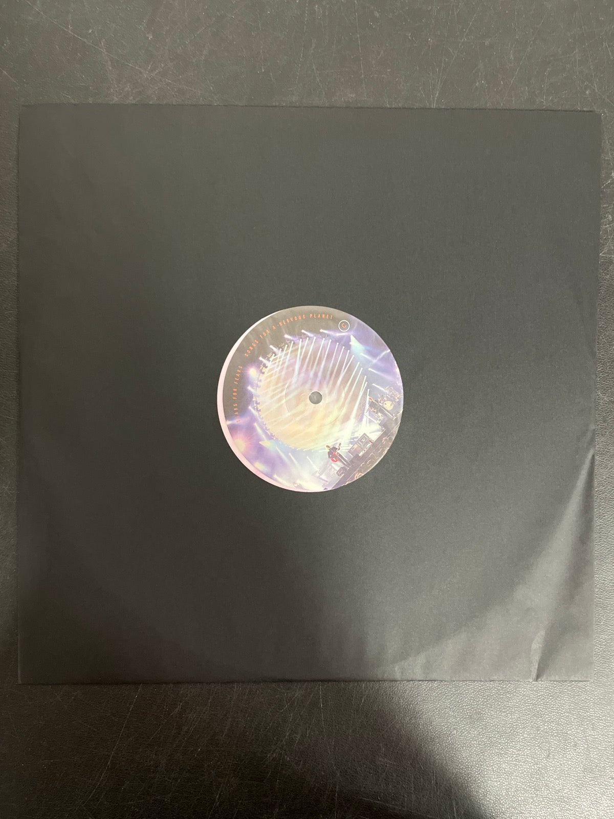 SLEEVE_2F - Tears For Fears - Songs For A Nerv ... LE Watermelon Cream Vinyl USED NOT TESTED