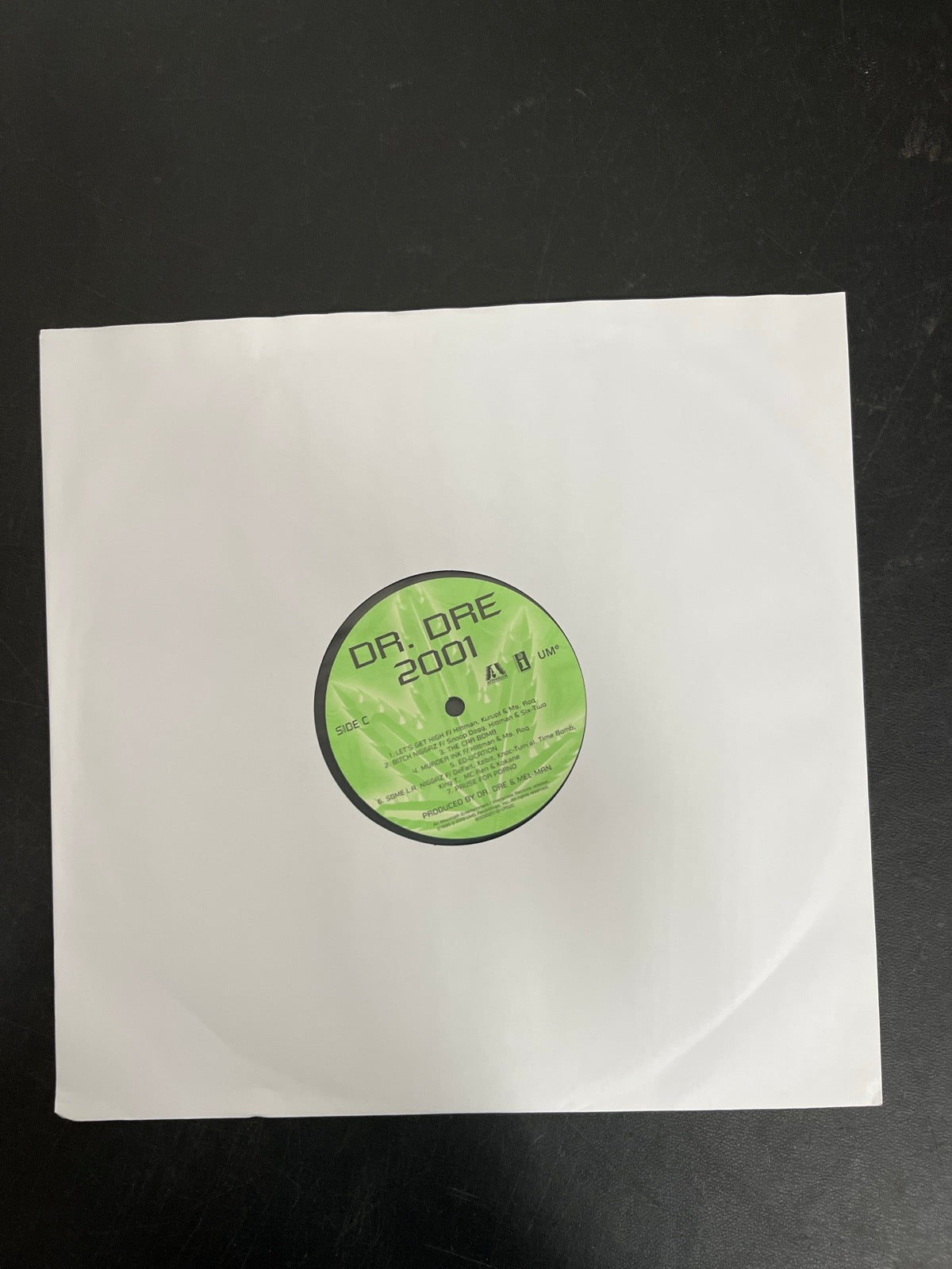 SLEEVE_2F - Dr. Dre - 2001 Reissue Vinyl USED NOT TESTED