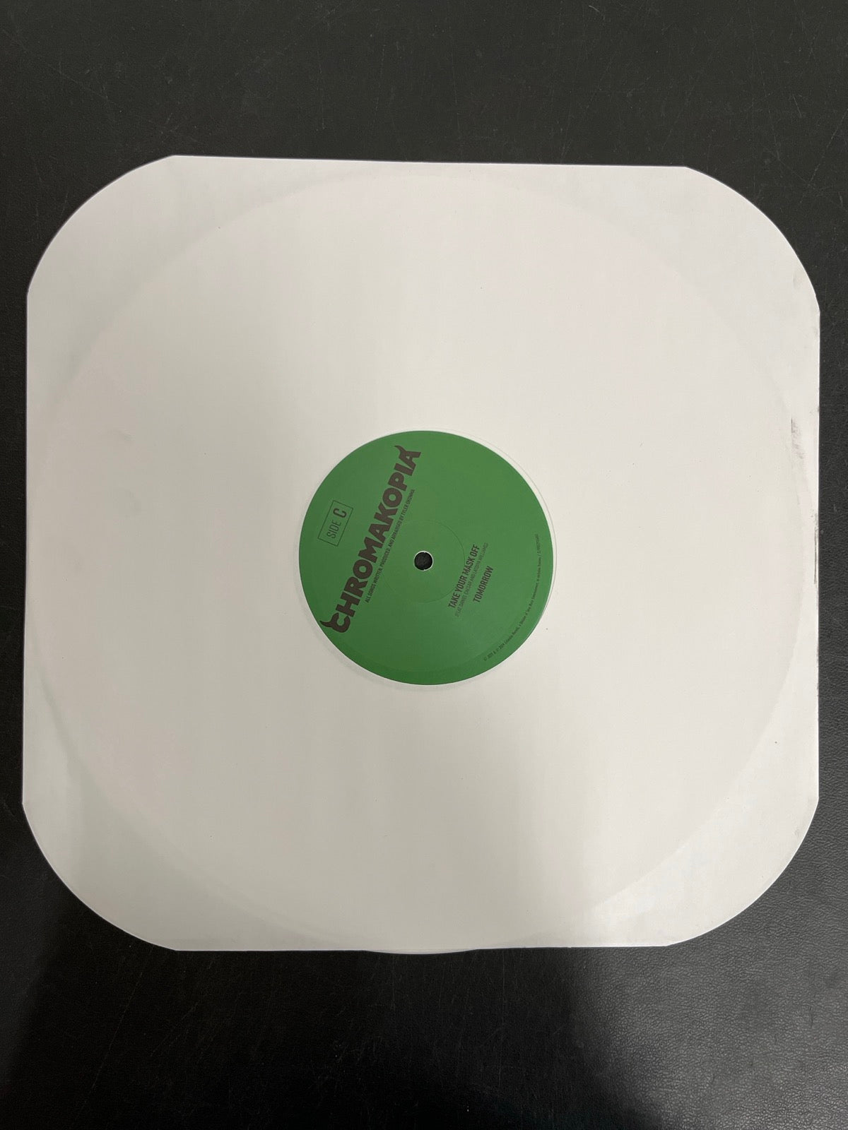 SLEEVE_2F - Tyler, the Creator - Chromakopia 180gm Deluxe Opaque White Vinyl USED NOT TESTED