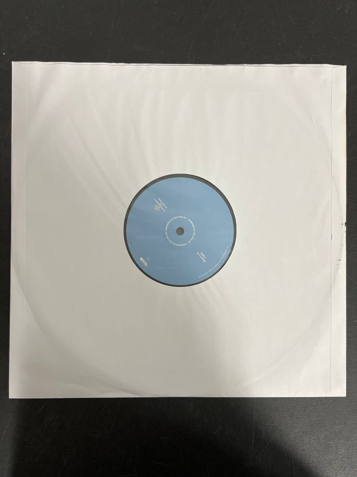 SLEEVE_2F - Mac Miller - Swimming Black Vinyl USED NOT TESTED