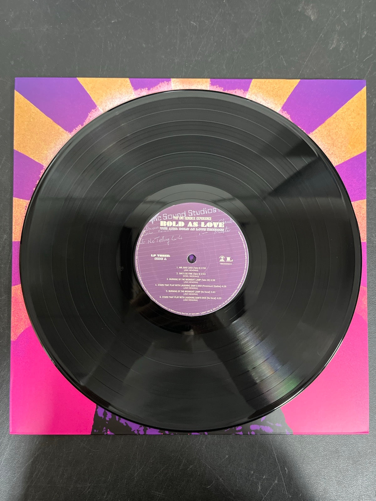 SLEEVE_2F - The Jimi Hendrix Experience - Bold as Love Deluxe Ed. #01033 USED NOT TESTED