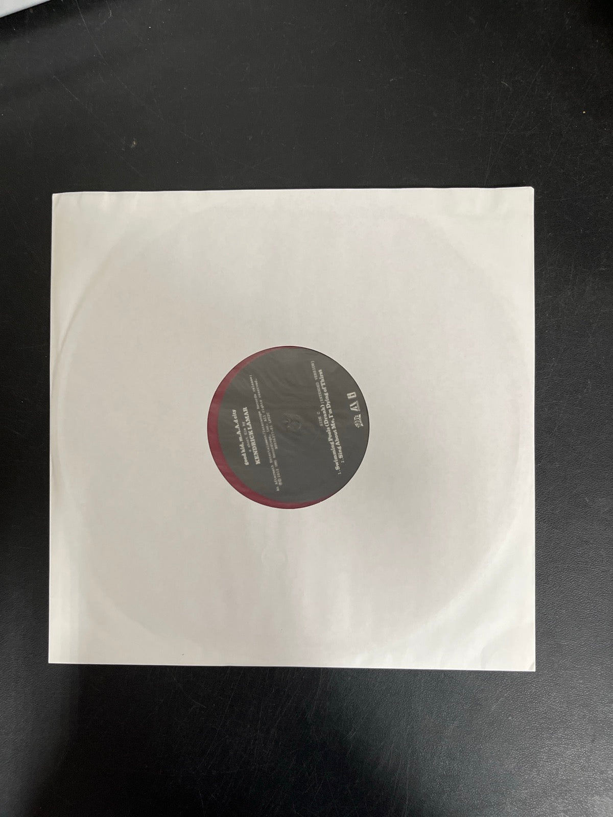 SLEEVE_2F - Kendrick Lamar - good kid, m.A.A.d city LE Red Vinyl USED NOT TESTED