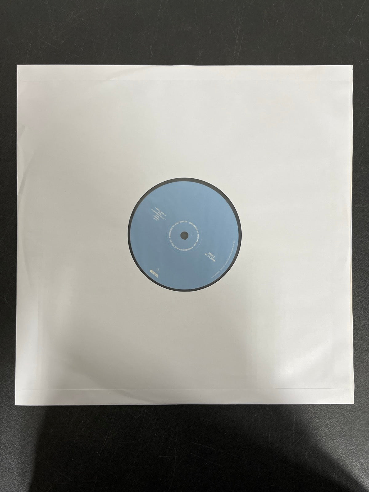 SLEEVE_2F - Mac Miller - Swimming Black Vinyl USED NOT TESTED