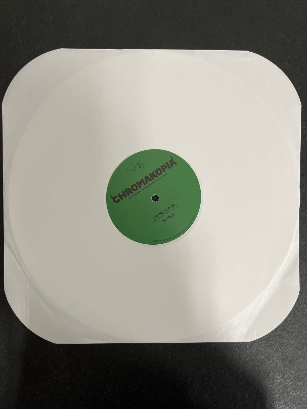 SLEEVE_2F - Tyler, the Creator - Chromakopia 180gm Deluxe Opaque White Vinyl USED NOT TESTED