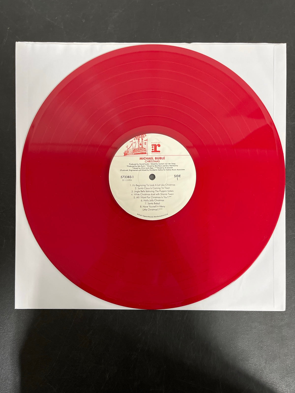 VINYL_1A - Michael Bublé - Christmas LE Red Vinyl USED NOT TESTED