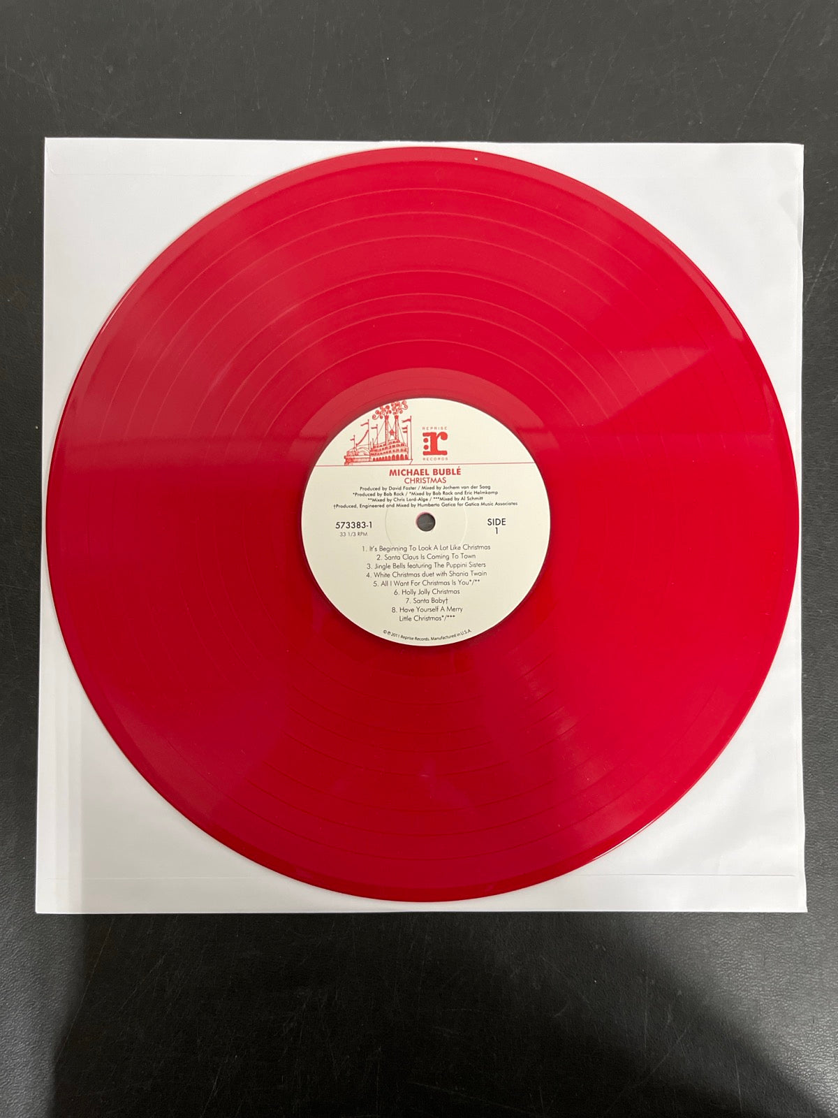 VINYL_1A - Michael Bublé - Christmas LE Red Vinyl USED NOT TESTED