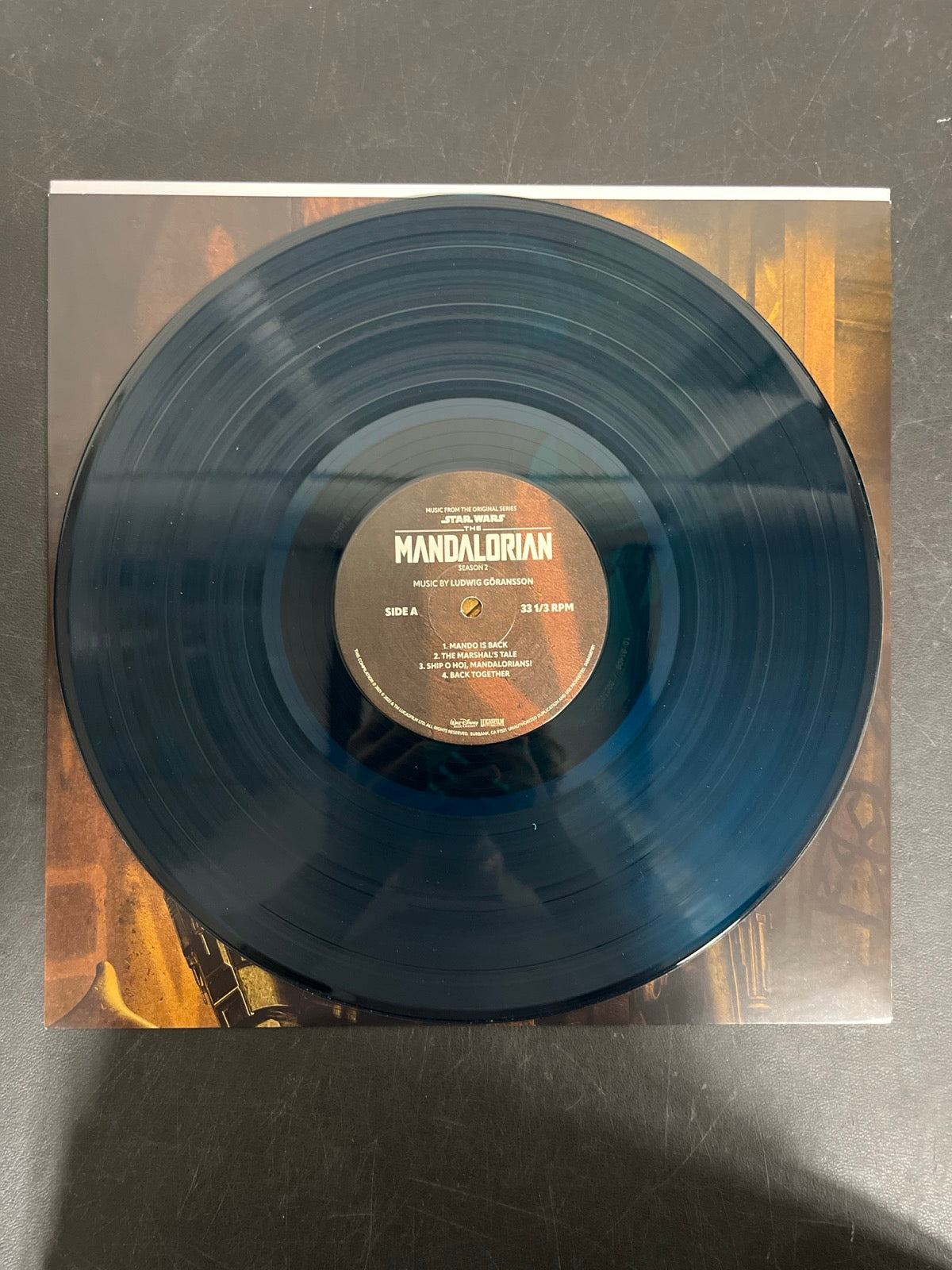 VINYL_1A - Ludwig Göransson - Star Wars: The Mandalorian... LE Blue Vinyl SEALED NOT TESTED