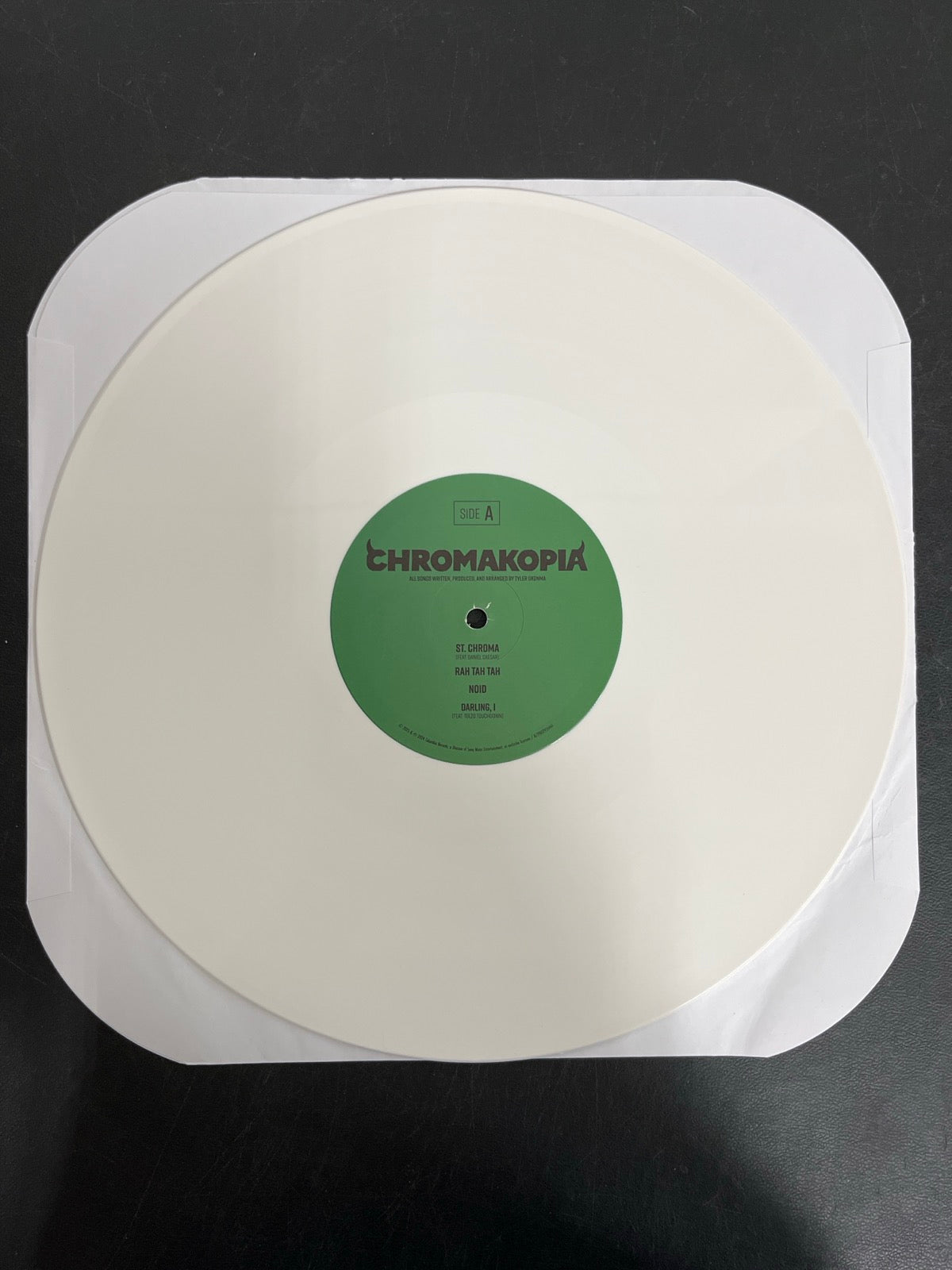 VINYL_1A - Tyler, the Creator - Chromakopia 180gm Deluxe Opaque White Vinyl USED NOT TESTED