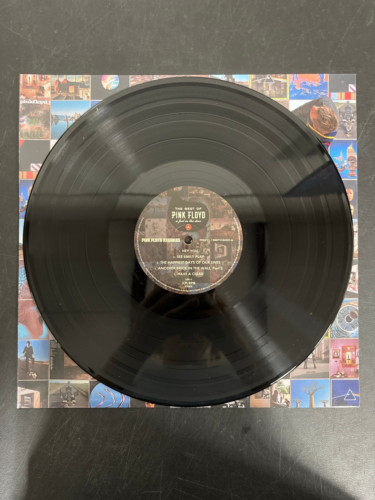 VINYL_1A - Pink Floyd - A Foot in the Door LE Remastered 180gm Black Vinyl USED NOT TESTED
