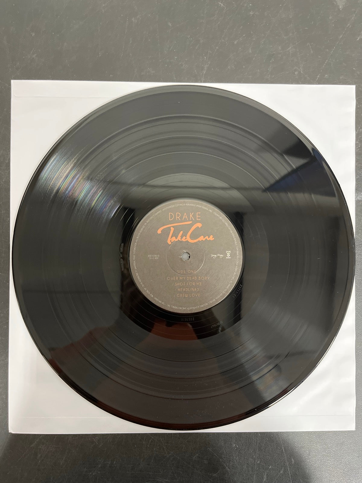VINYL_1A - Drake - Take Care Reissue Vinyl USED NOT TESTED