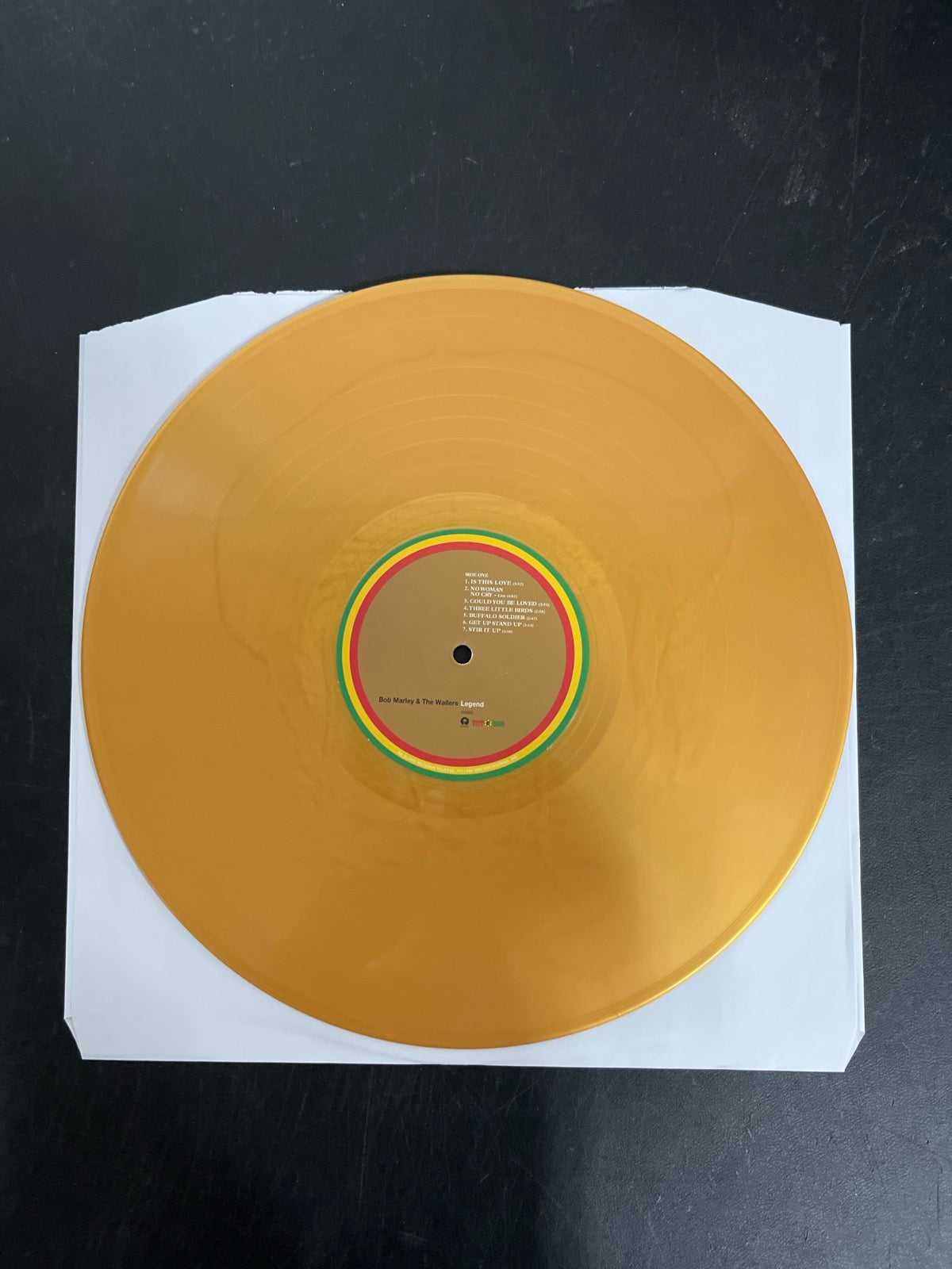 VINYL_1A - Bob Marley & The Wailers - Legend... LE Gold Vinyl USED NOT TESTED