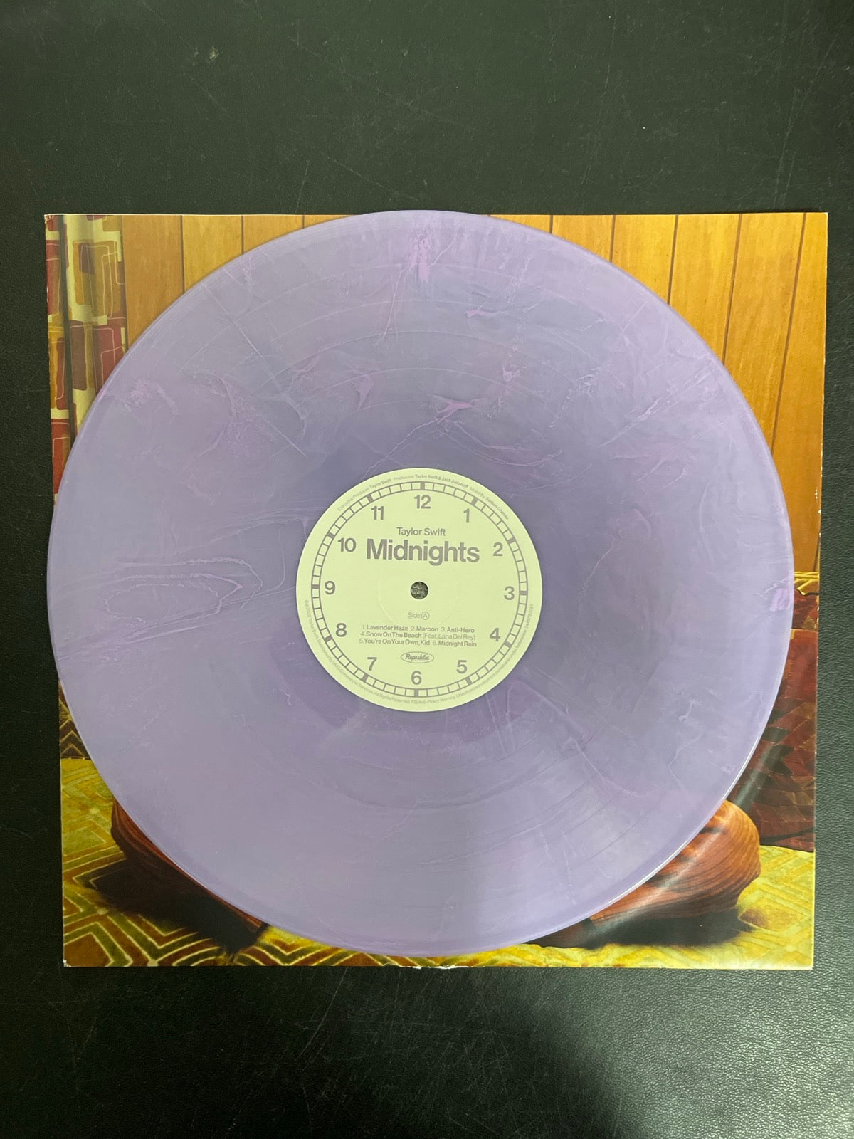 VINYL_1A - Taylor Swift - Midnights Reissue Lavender Vinyl USED NOT TESTED