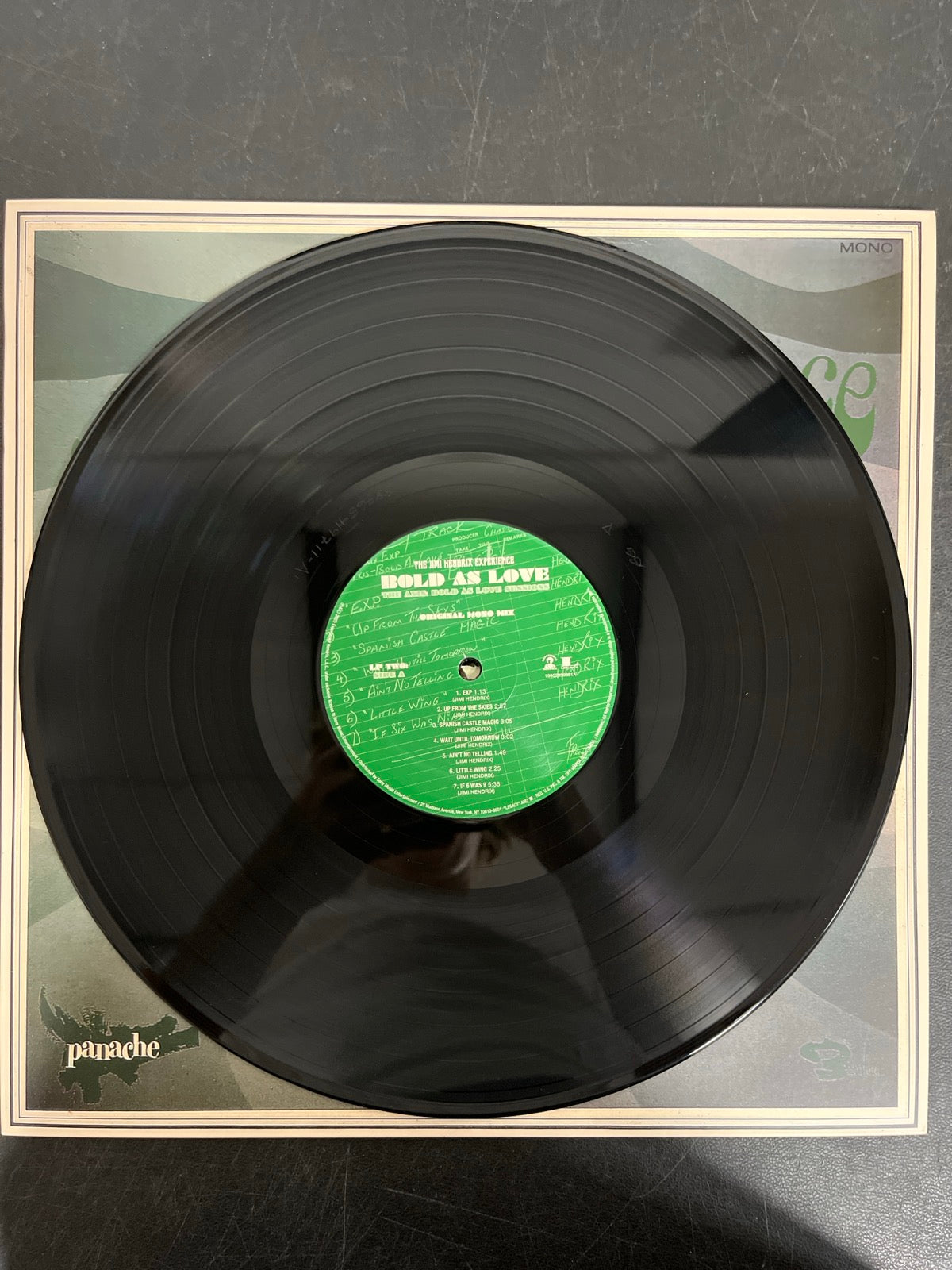 VINYL_1A - The Jimi Hendrix Experience - Bold as Love Deluxe Ed. #01033 USED NOT TESTED