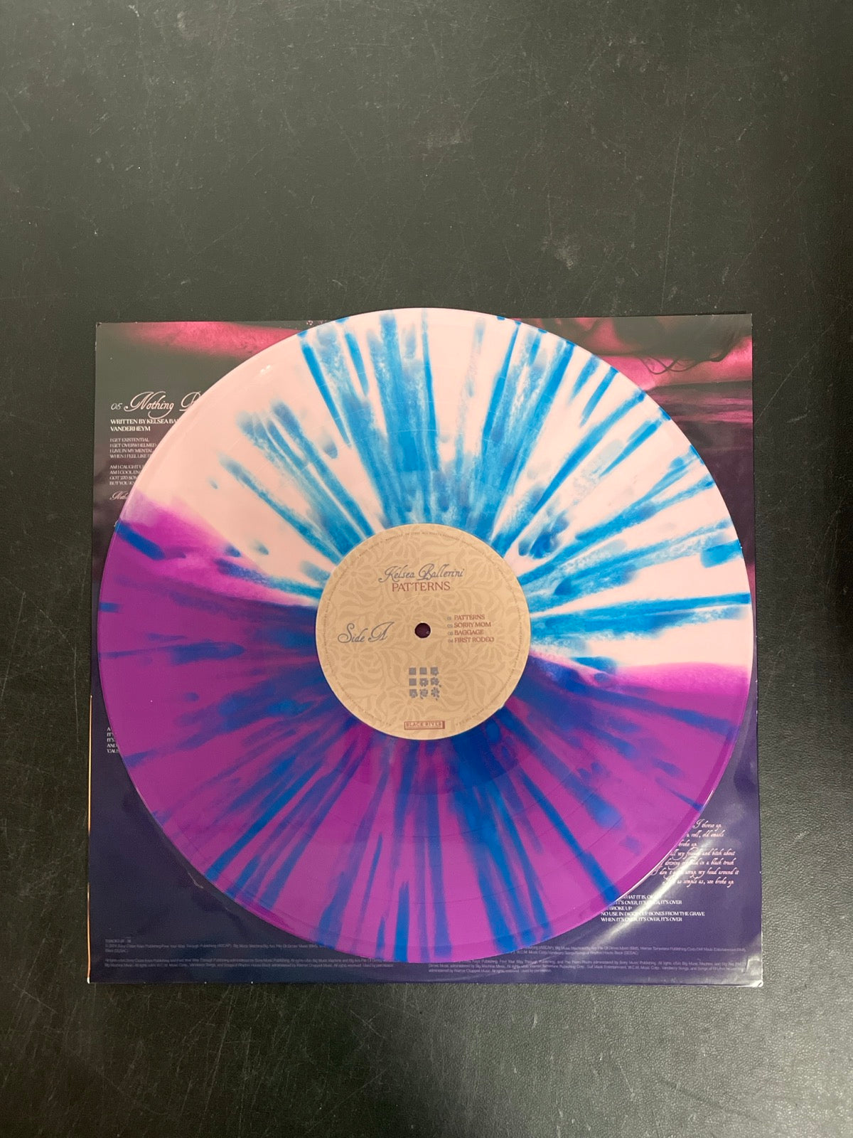 VINYL_1A - Kelsea Ballerini - Patterns LE Uncharted Waters Vinyl USED NOT TESTED
