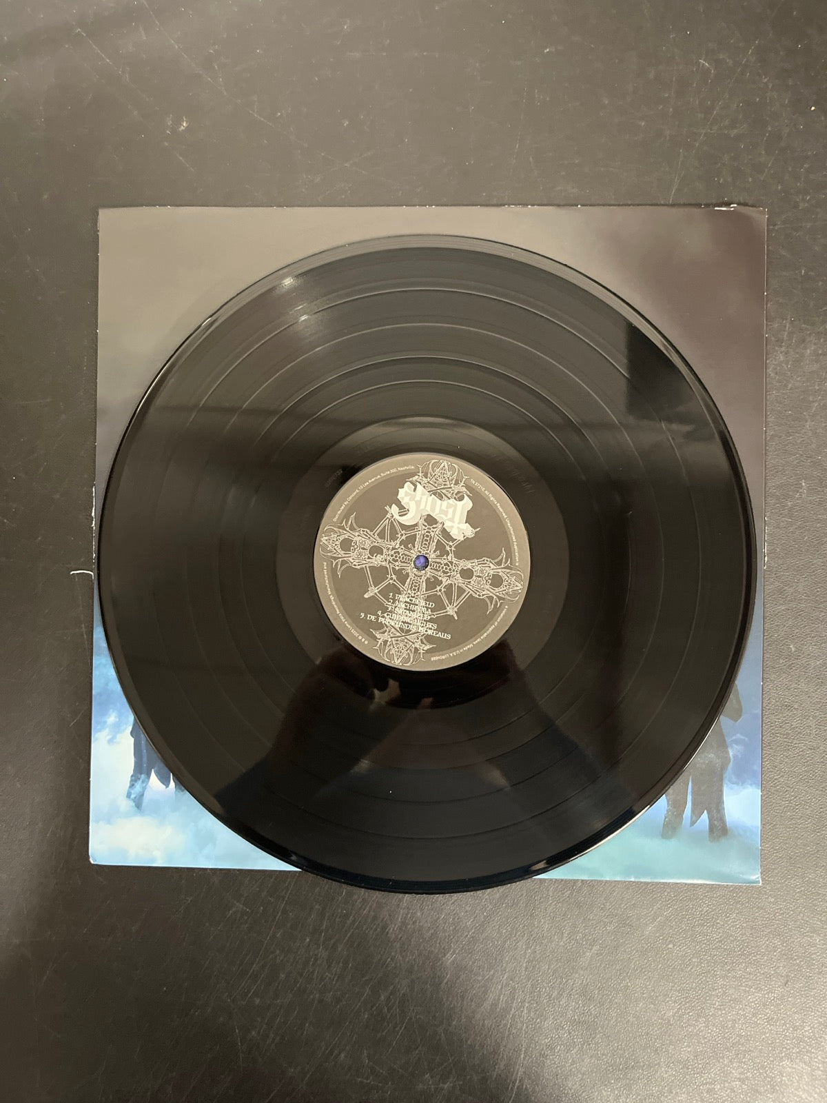 VINYL_1A - Ghost - Skeletá Target Exclusive Etched Vinyl USED NOT TESTED