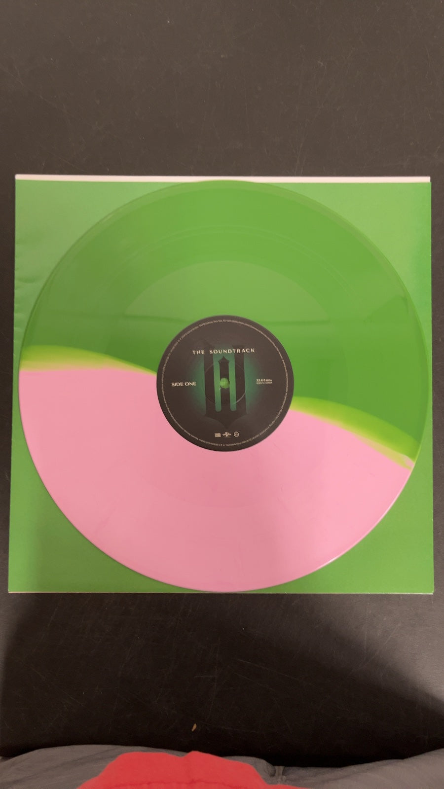 VINYL_1A - Wicked OST LE Etched Green and Pink Splatter Vinyl USED NOT TESTED
