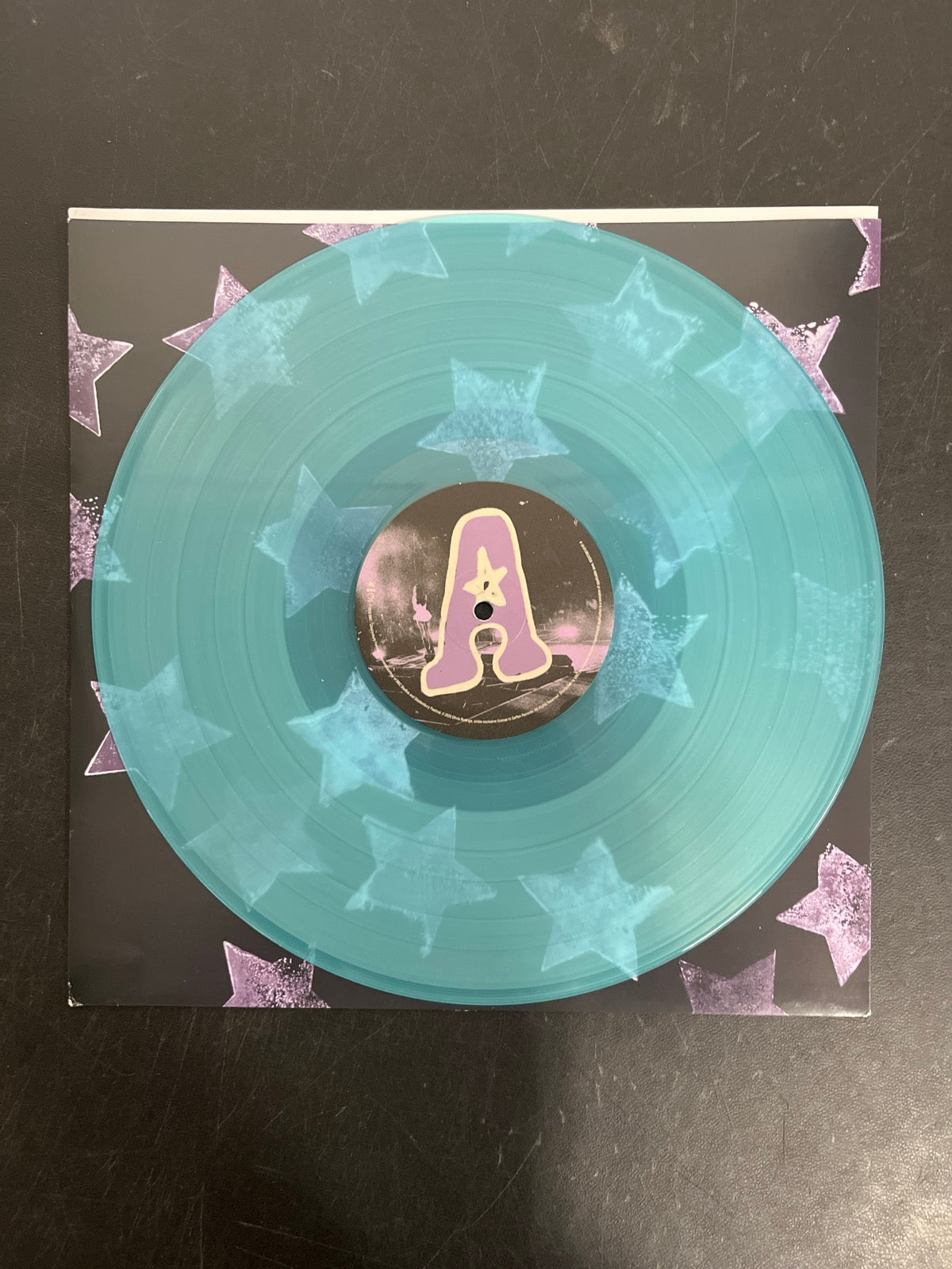 VINYL_1A - Olivia Rodrigo - Live From ... LE Teal / Blue Vinyl USED NOT TESTED
