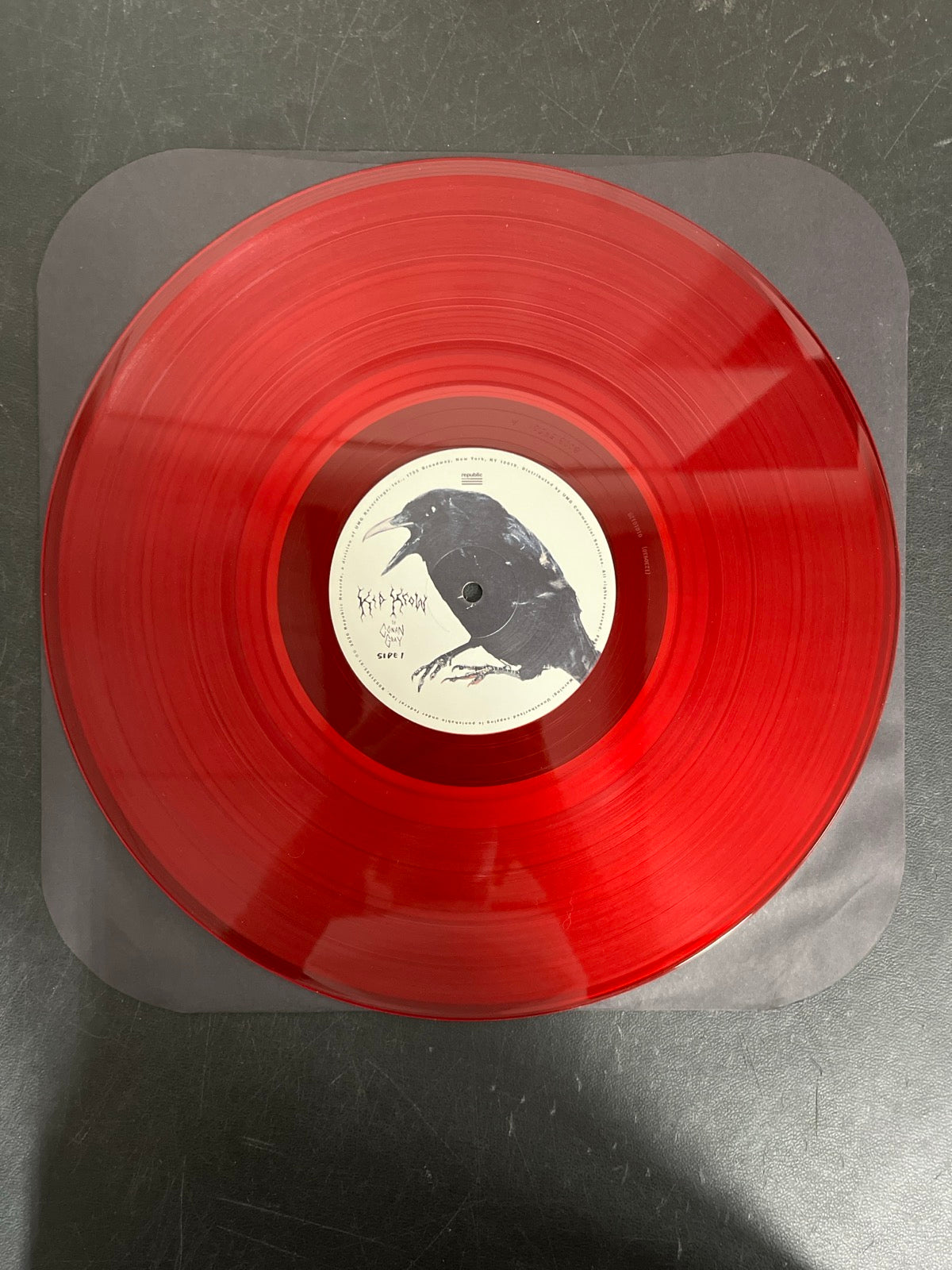 VINYL_1A - Conan Gray - Kid Krow LE Red Vinyl USED NOT TESTED