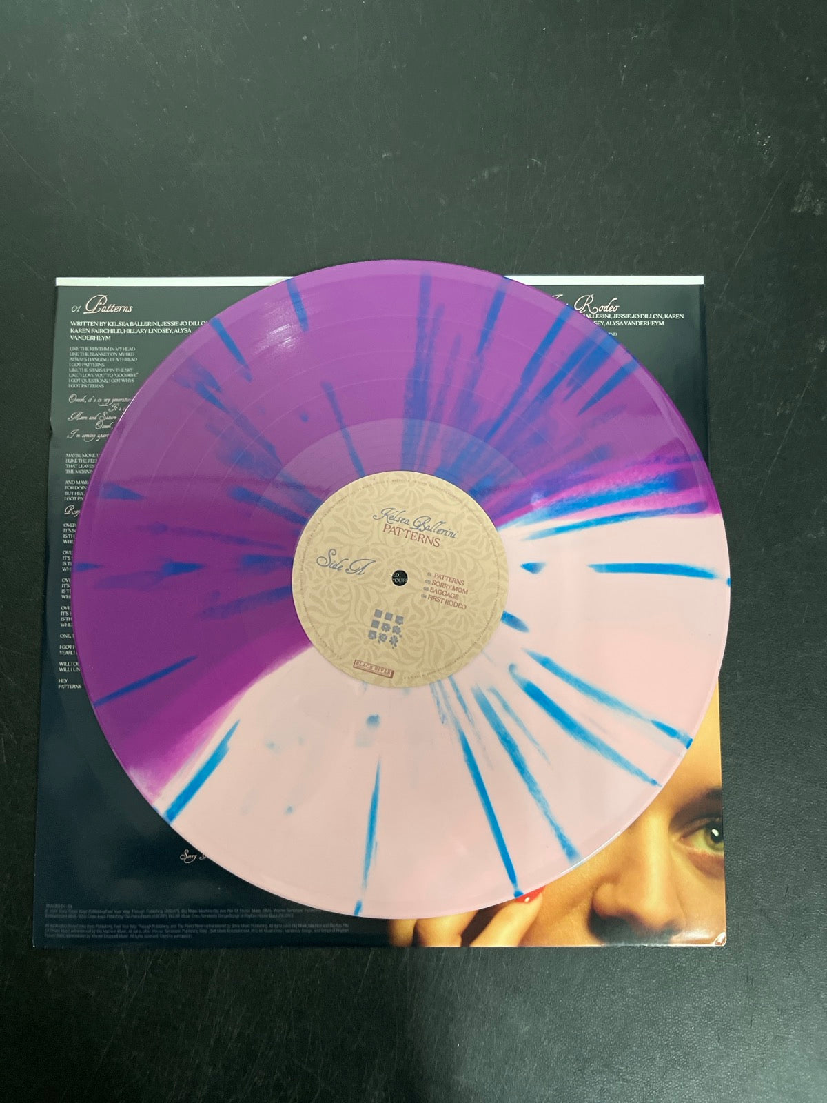 VINYL_1A - Kelsea Ballerini - Patterns LE Uncharted Waters Vinyl USED NOT TESTED